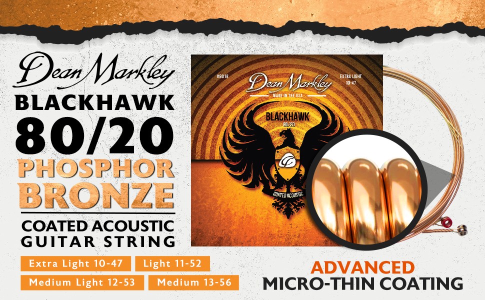 DEAN MARKLEY DM 8013 komplet strun do gitary akustycznej