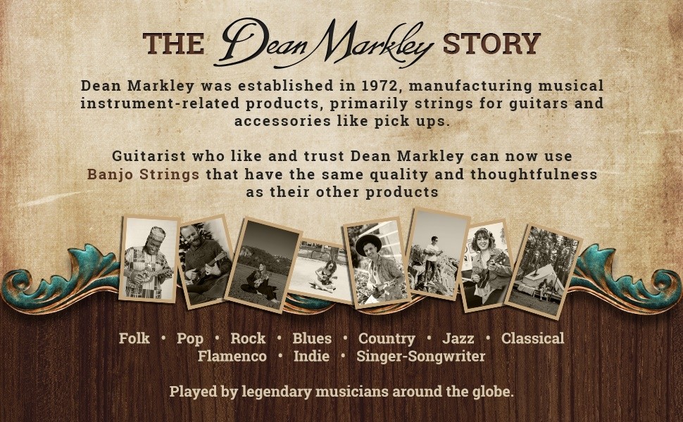 DEAN MARKLEY DM 8500 komplet strun do ukulele