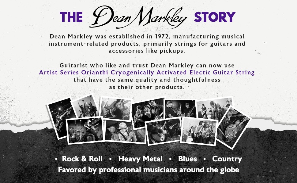 DEAN MARKLEY DM 2554 OR komplet strun do gitary elektrycznej