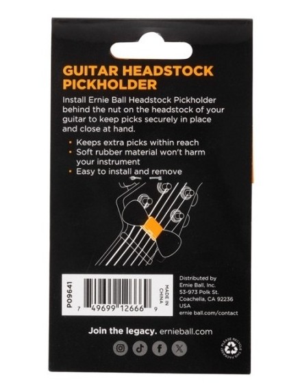 ERNIE BALL EB 9641 uchwyt do piórek gitarowych