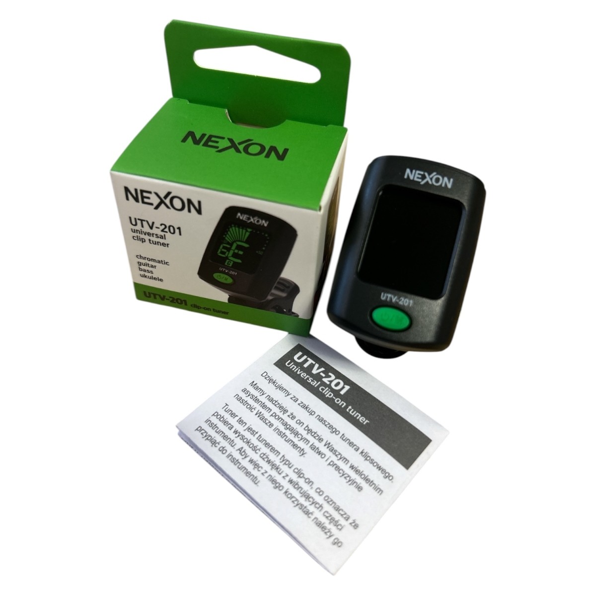 NEXON UTV-201 tuner chromatyczny