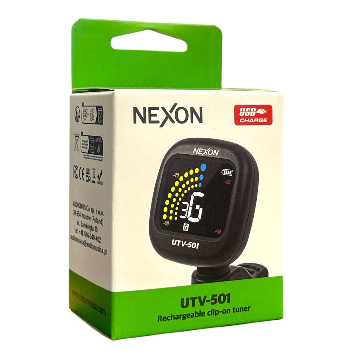 NEXON UTV-501 tuner chromatyczny