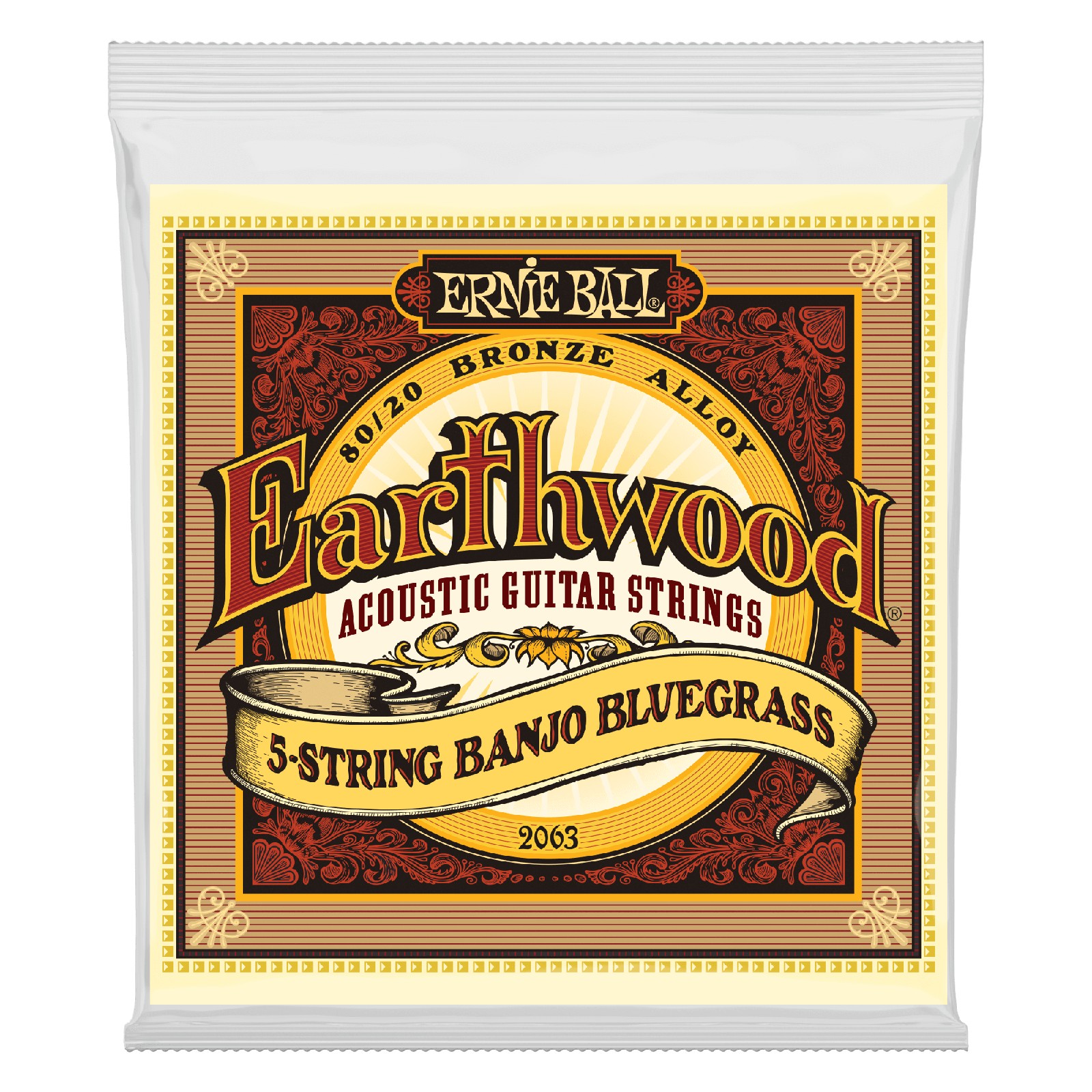 ERNIE BALL EB 2063 komplet strun do banjo i mandolin