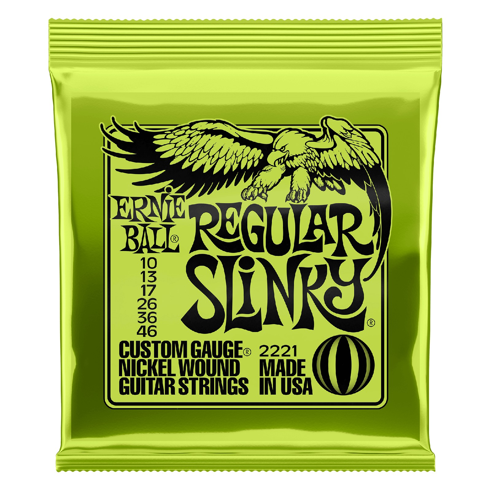 ERNIE BALL EB 2221 komplet strun do gitary elektrycznej