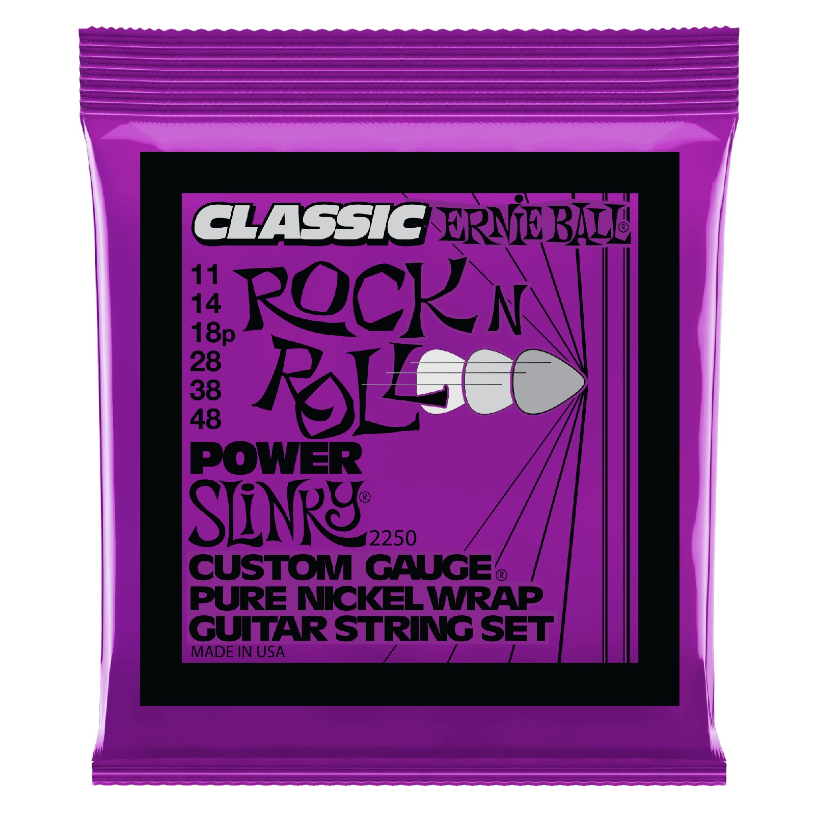 ERNIE BALL EB 2250 komplet strun do gitary elektrycznej