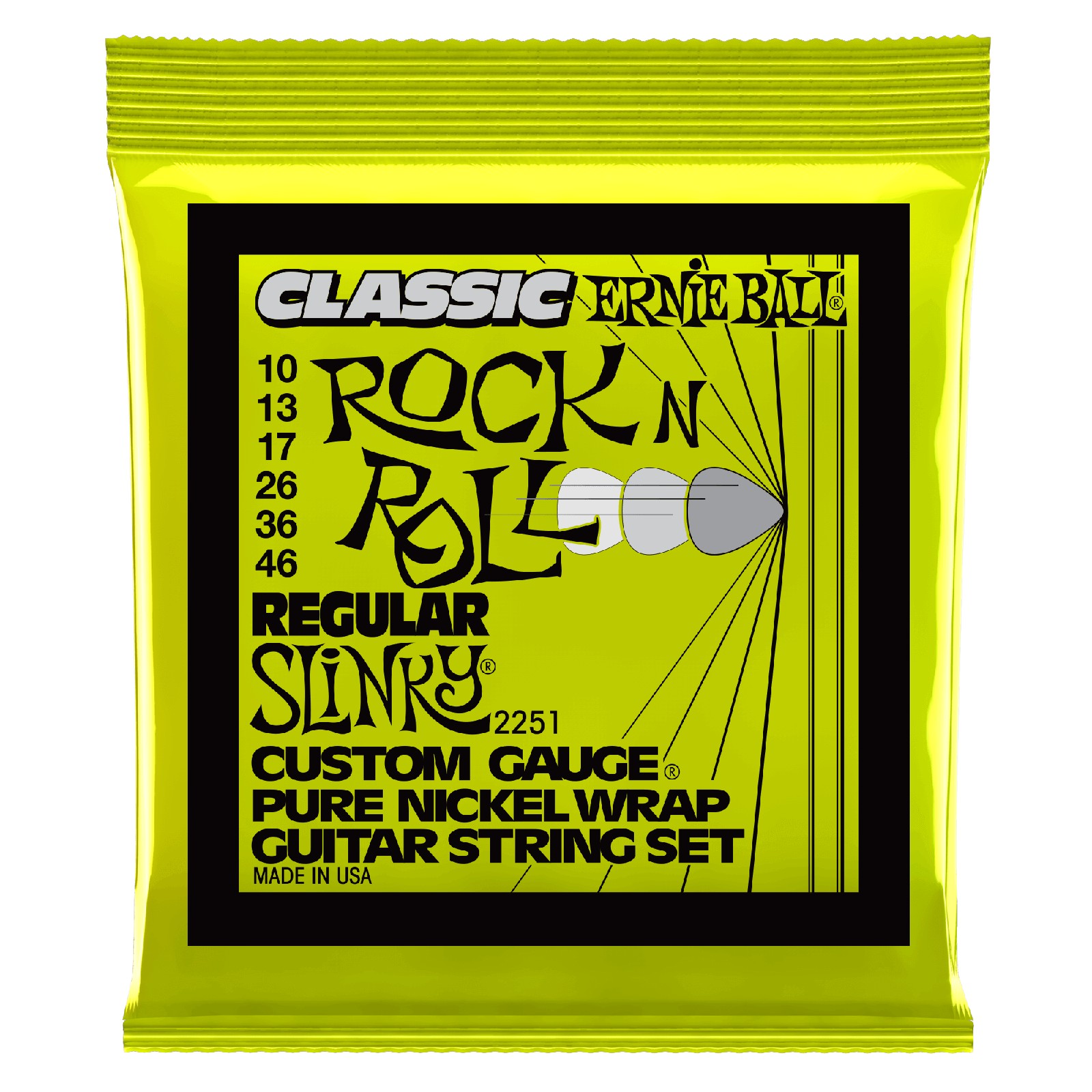 ERNIE BALL EB 2251 komplet strun do gitary elektrycznej
