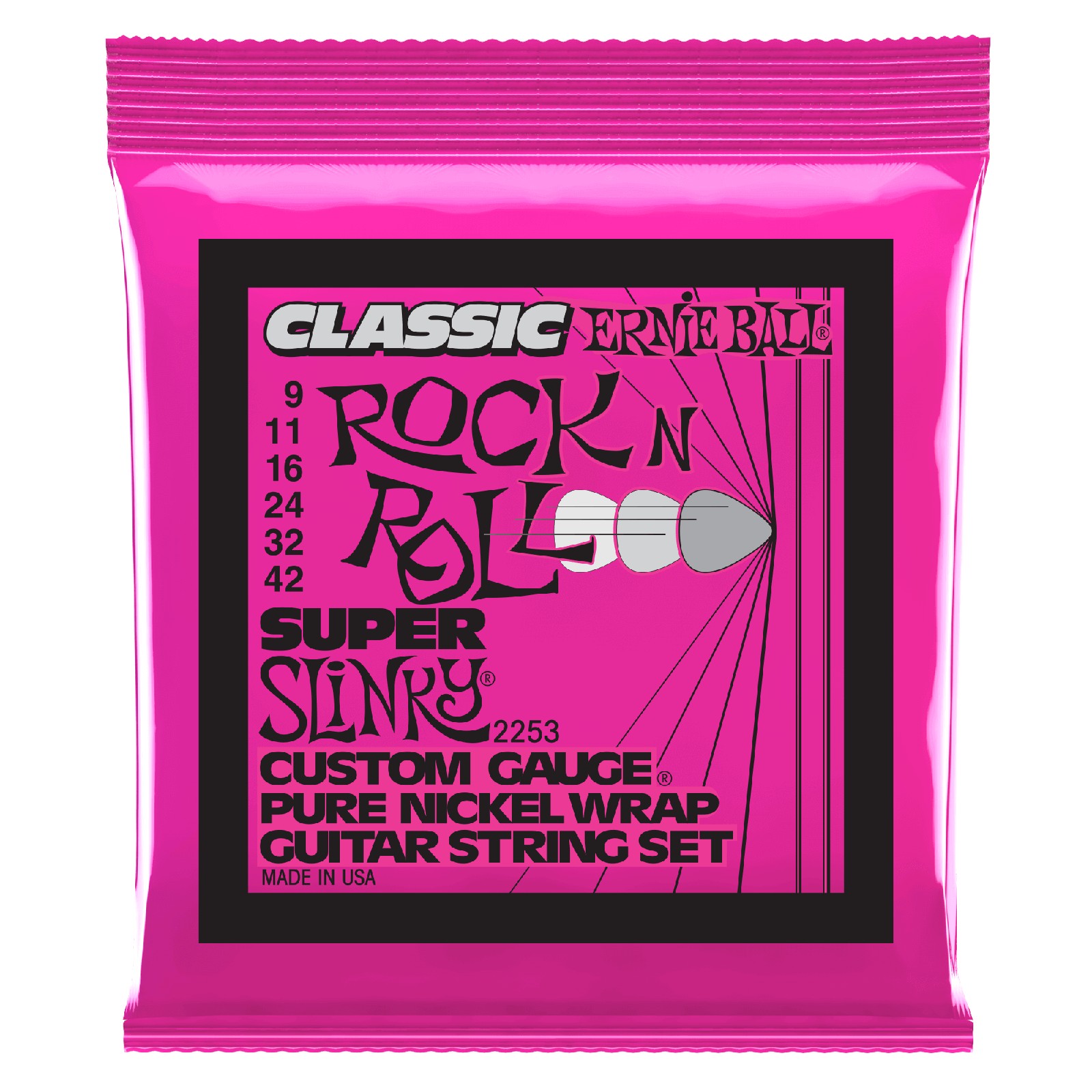 ERNIE BALL EB 2253 komplet strun do gitary elektrycznej