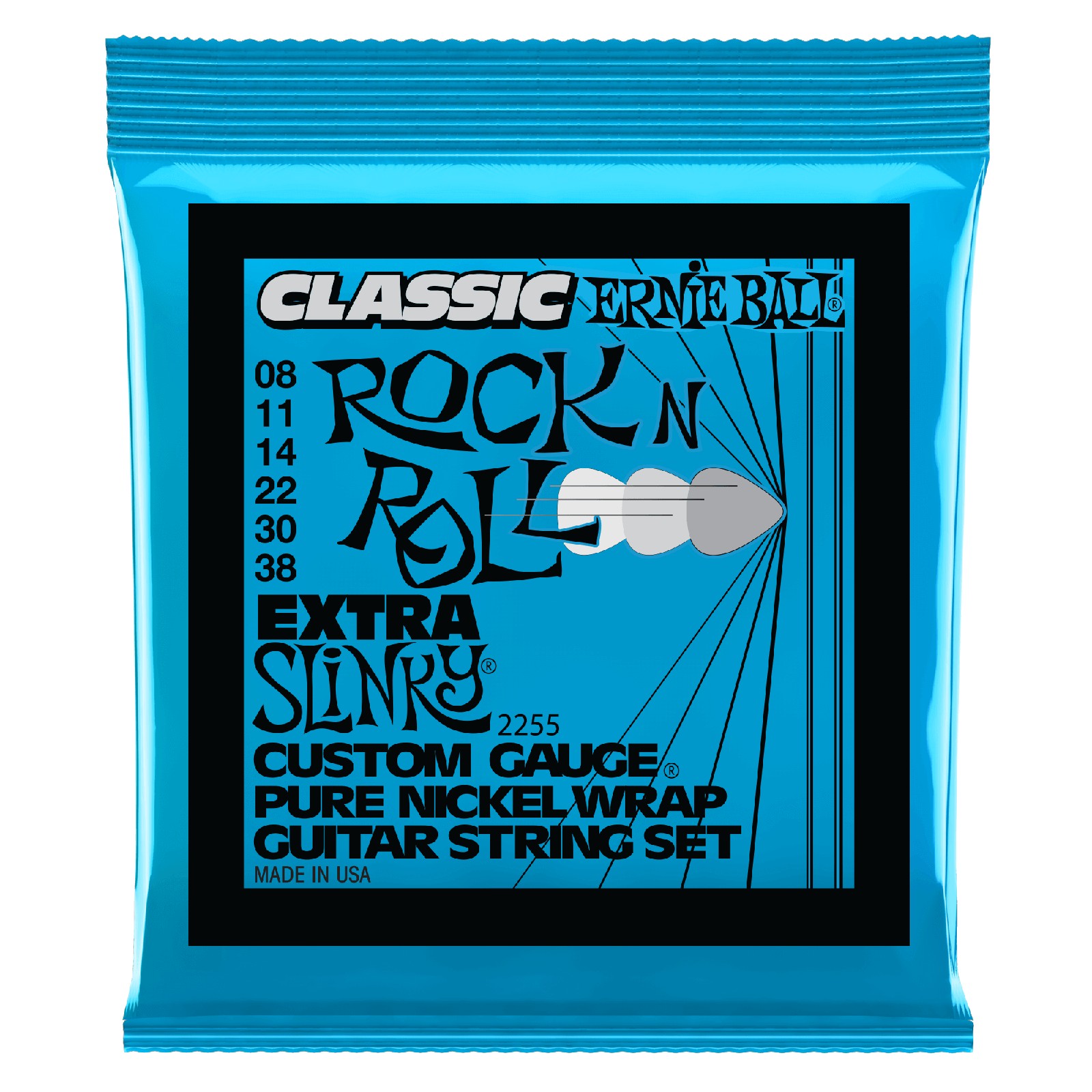 ERNIE BALL EB 2255 komplet strun do gitary elektrycznej