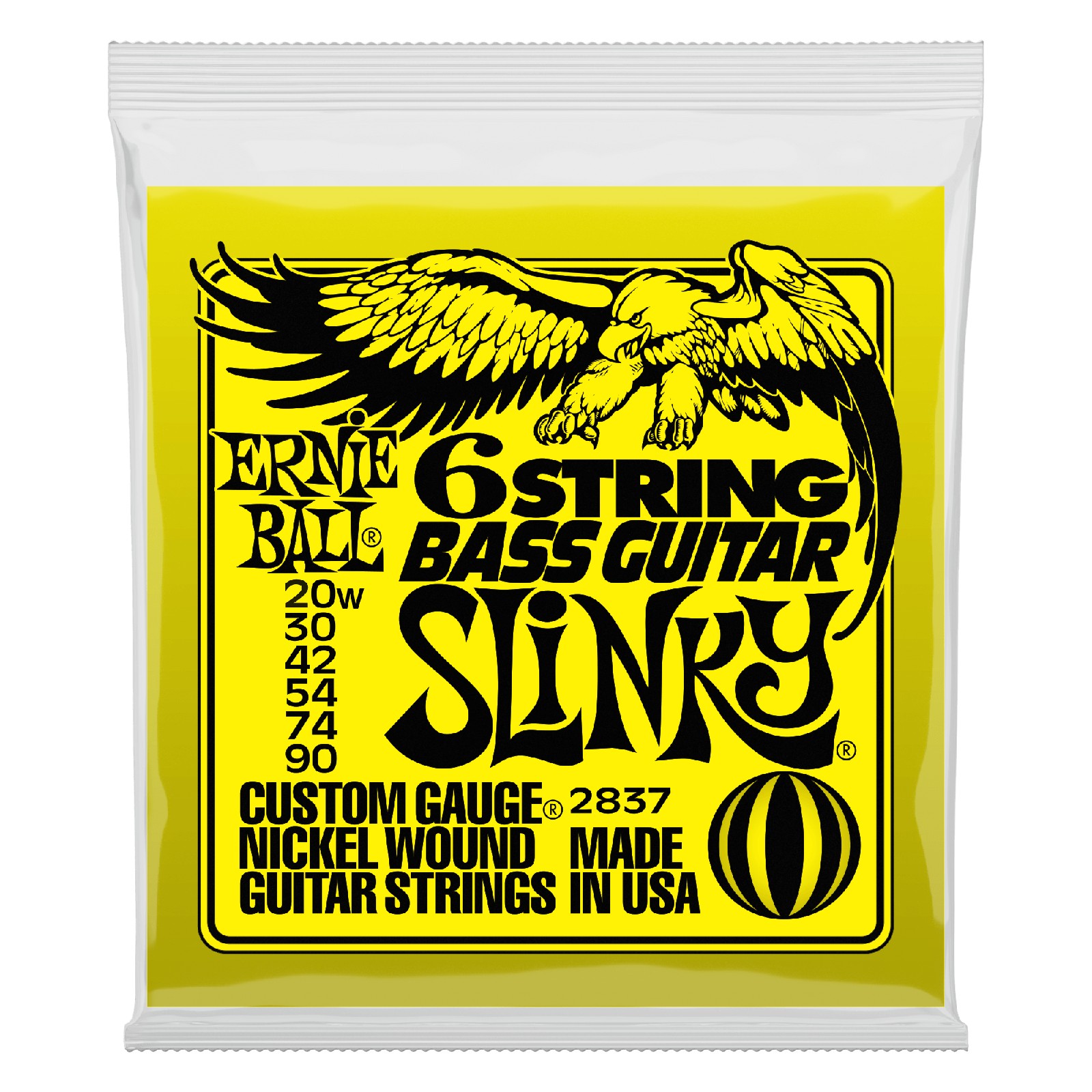 ERNIE BALL EB 2837 komplet strun do gitary basowej