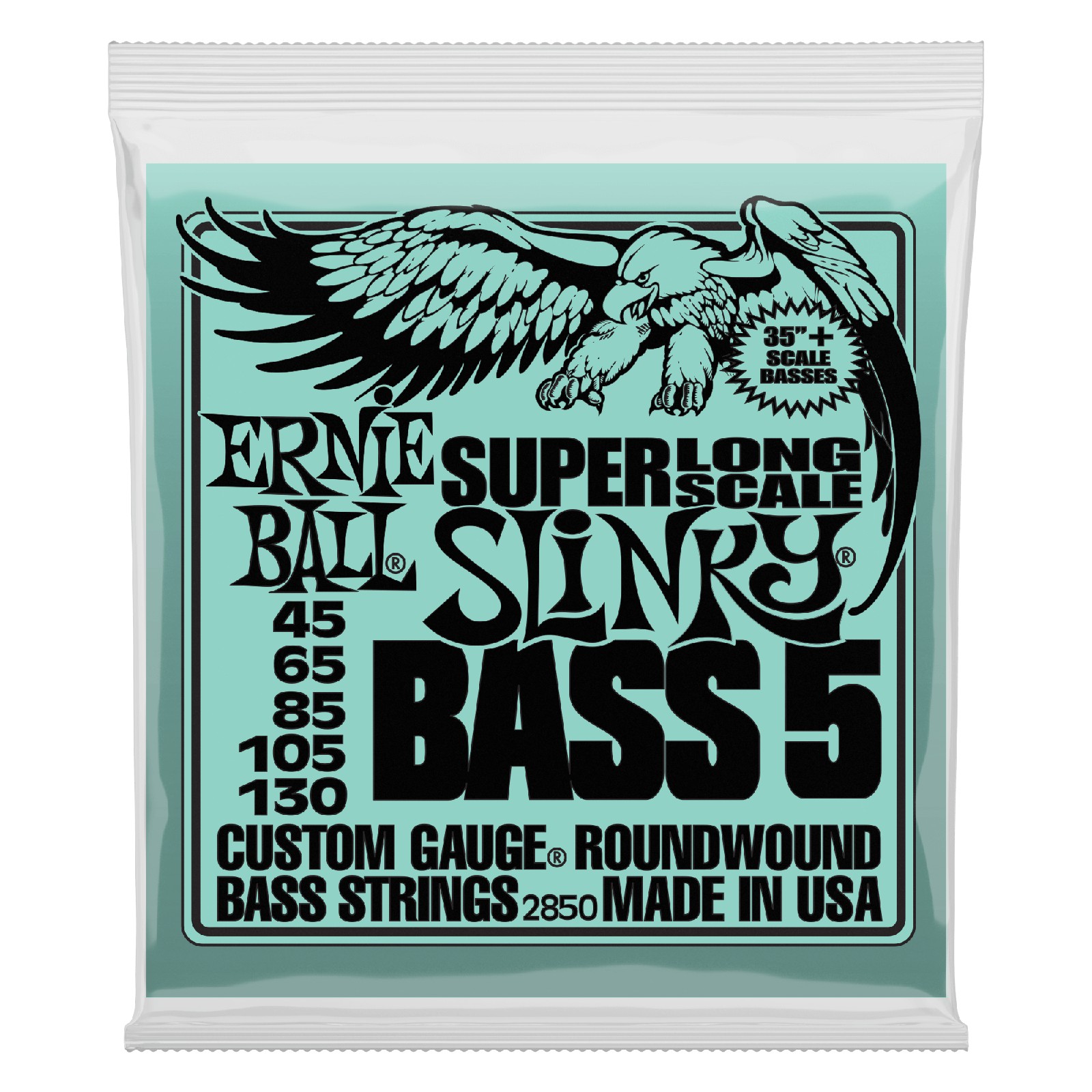 ERNIE BALL EB 2850 komplet strun do gitary basowej
