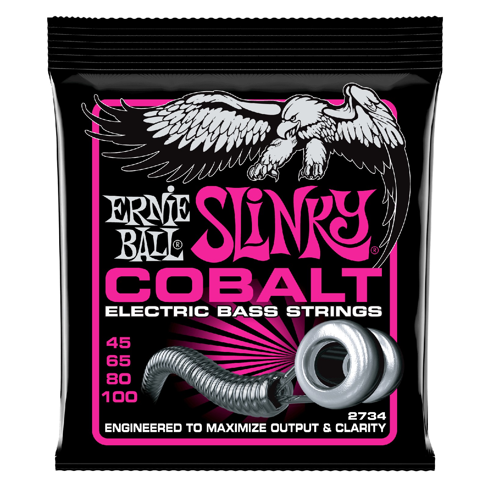 ERNIE BALL EB 2734 komplet strun do gitary basowej
