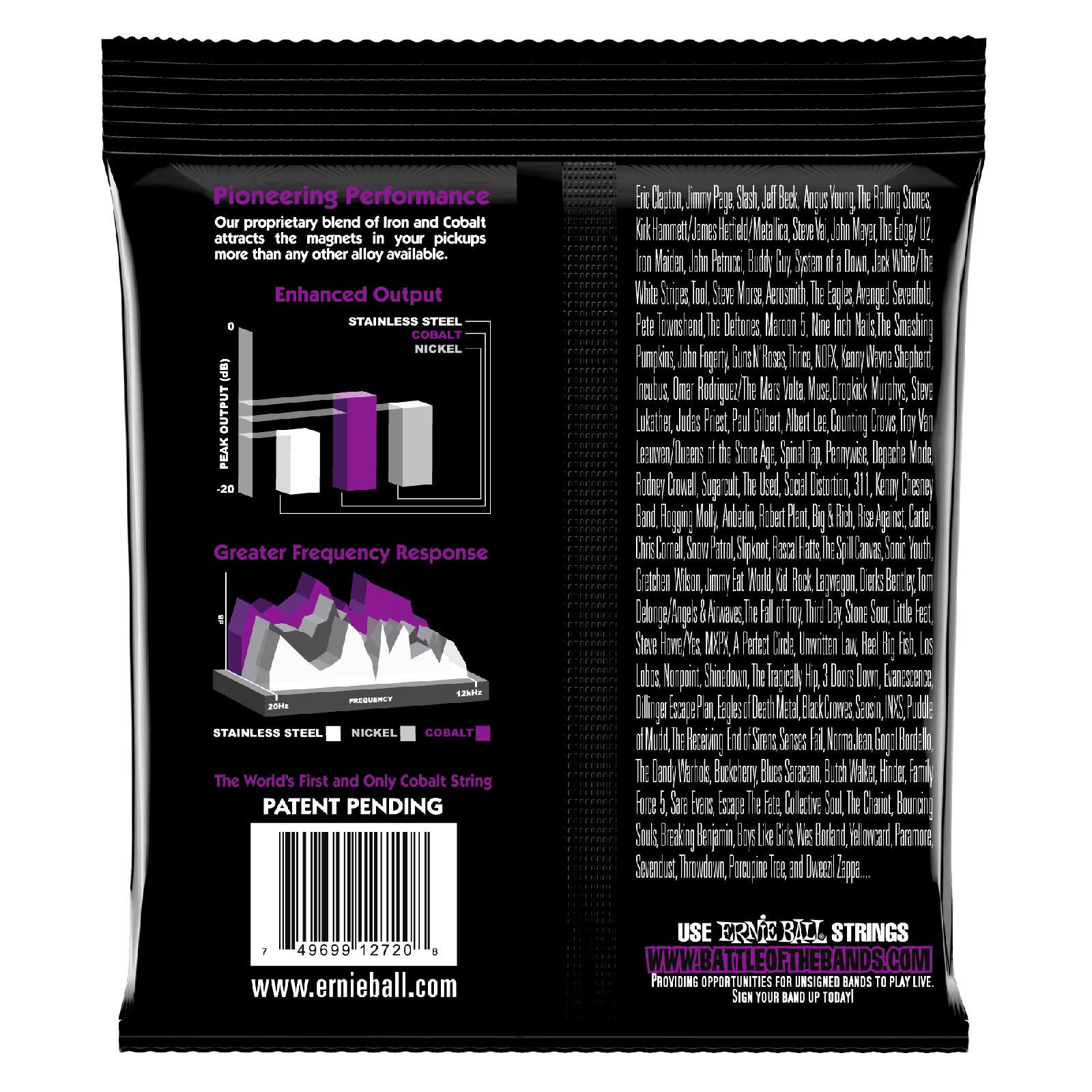 ERNIE BALL EB 2729 komplet strun do gitary elektrycznej