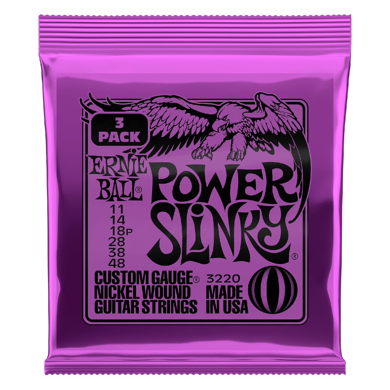 ERNIE BALL EB 3220 komplet strun do gitary elektrycznej