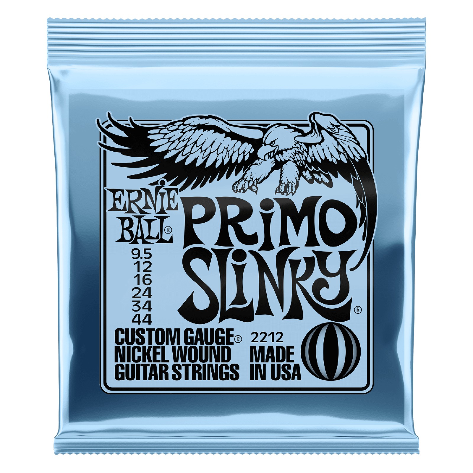 ERNIE BALL EB 2212 komplet strun do gitary elektrycznej