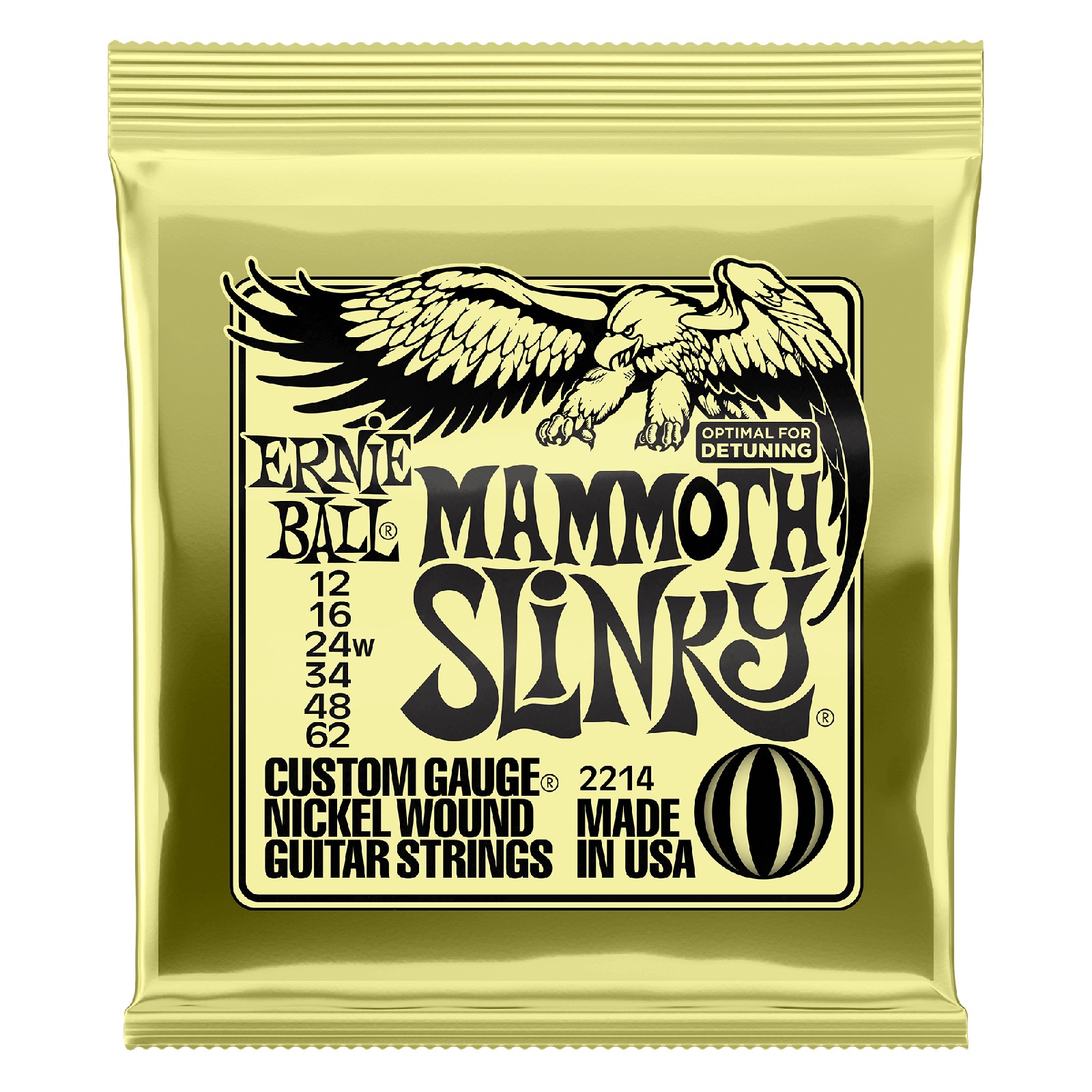 ERNIE BALL EB 2214 komplet strun do gitary elektrycznej