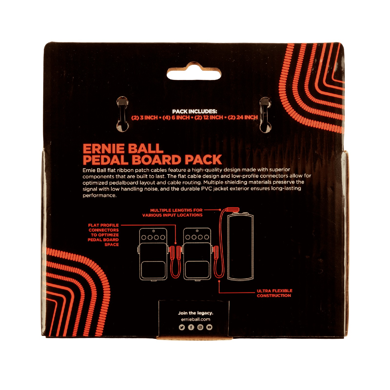ERNIE BALL EB 6404 kabel instrumentalny