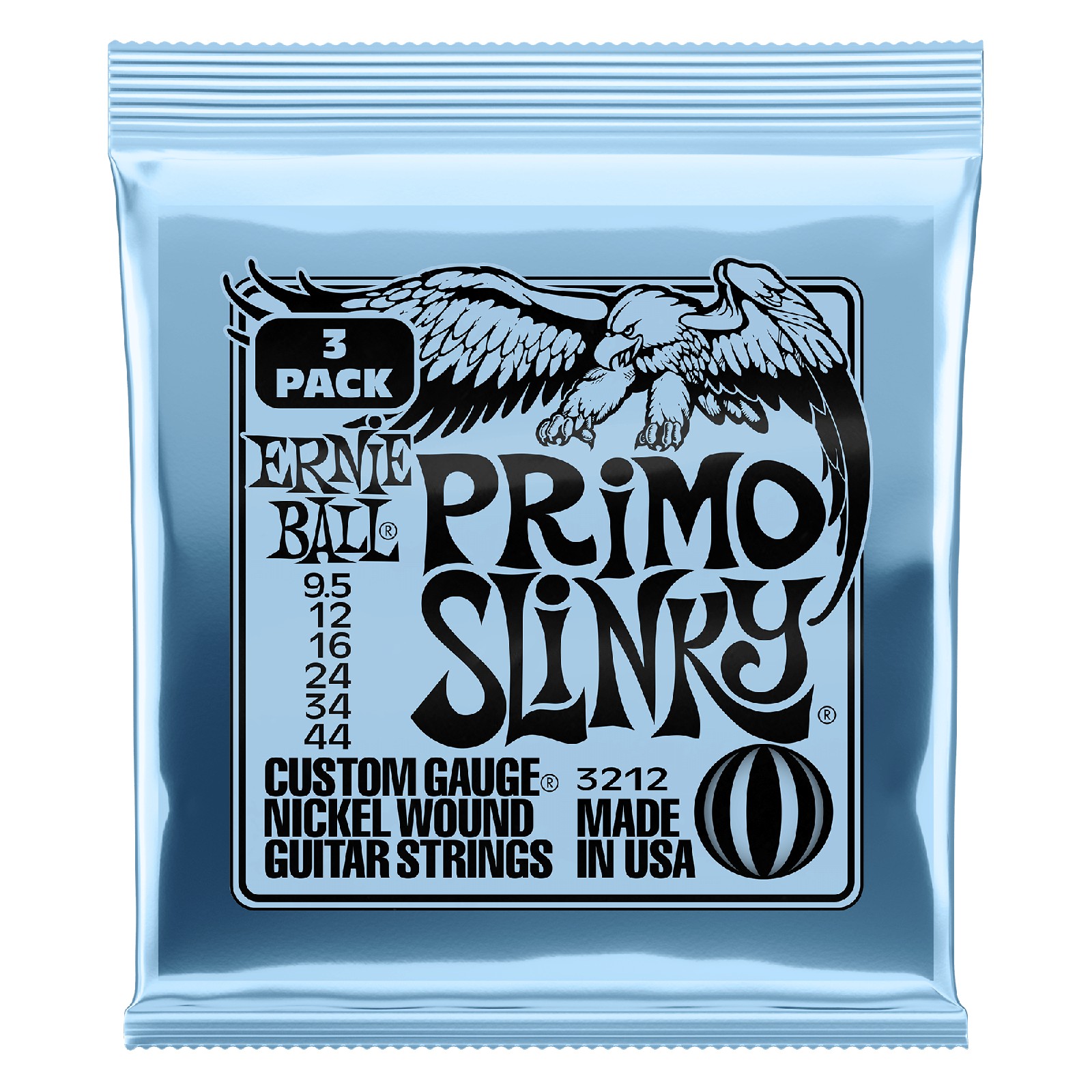 ERNIE BALL EB 3212 komplet strun do gitary elektrycznej