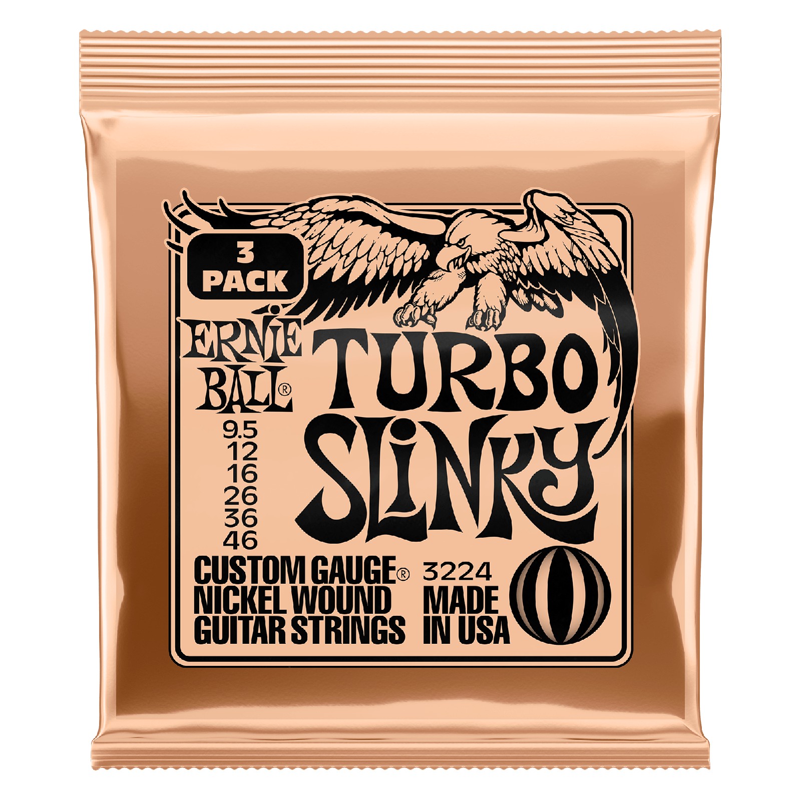 ERNIE BALL EB 3224 komplet strun do gitary elektrycznej