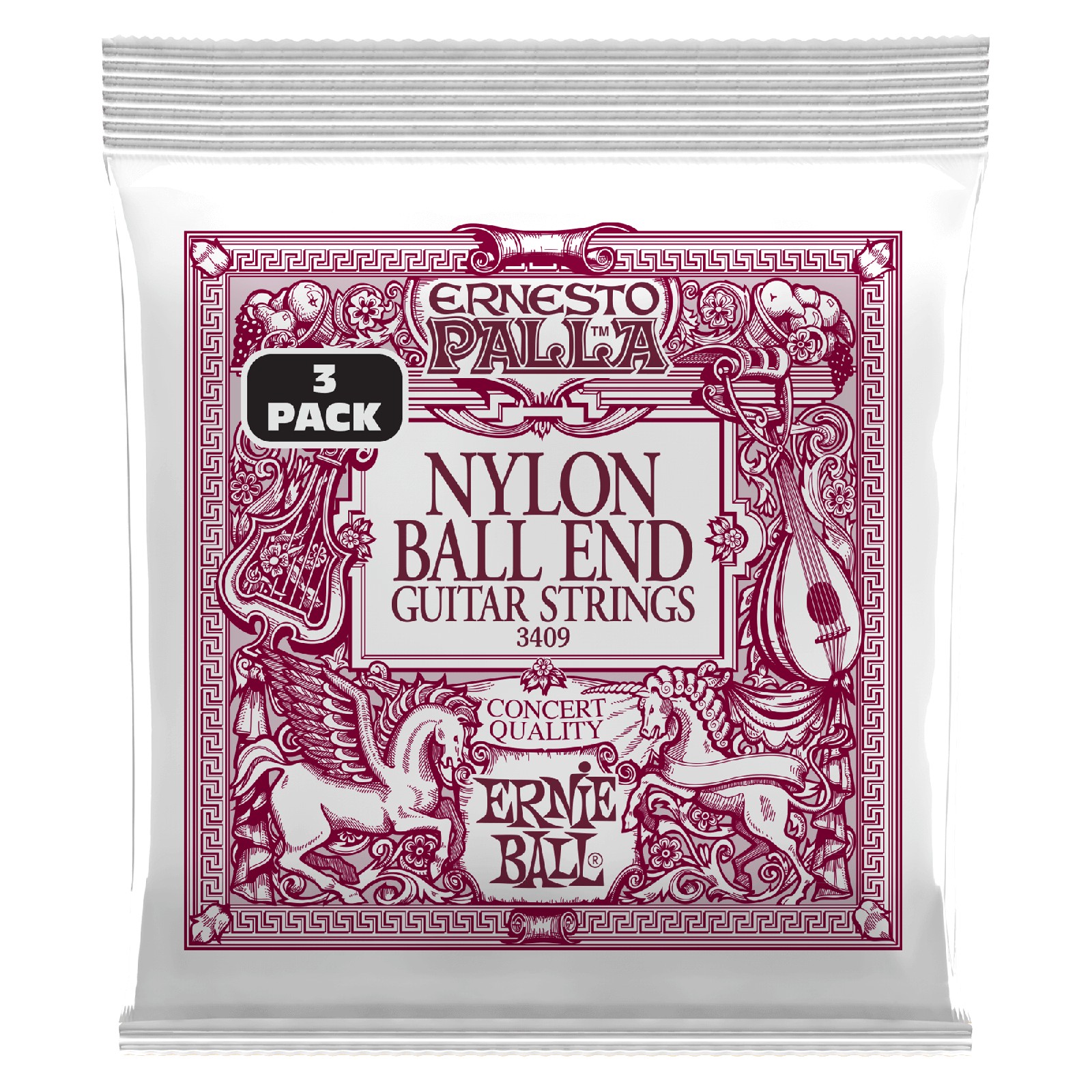 ERNIE BALL EB 3409 komplet strun do gitary klasycznej