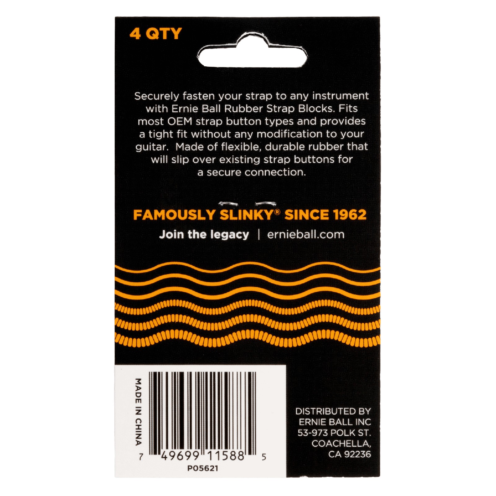 ERNIE BALL EB 5621 strap lock