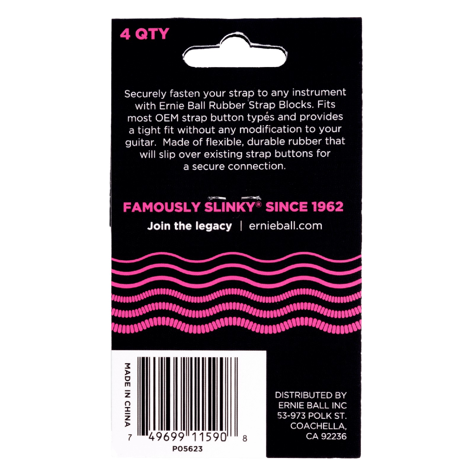 ERNIE BALL EB 5623 strap lock