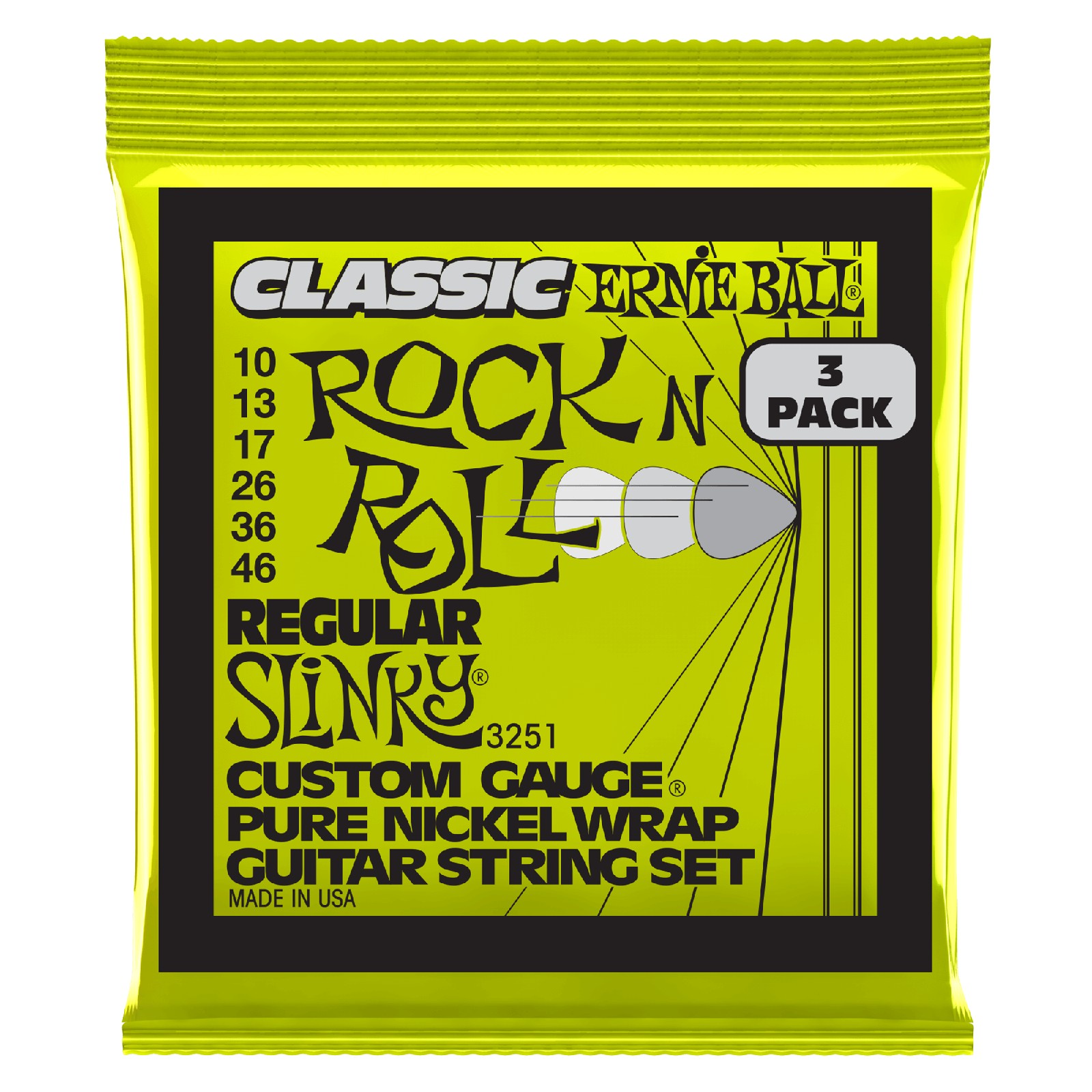 ERNIE BALL EB 3251 komplet strun do gitary elektrycznej