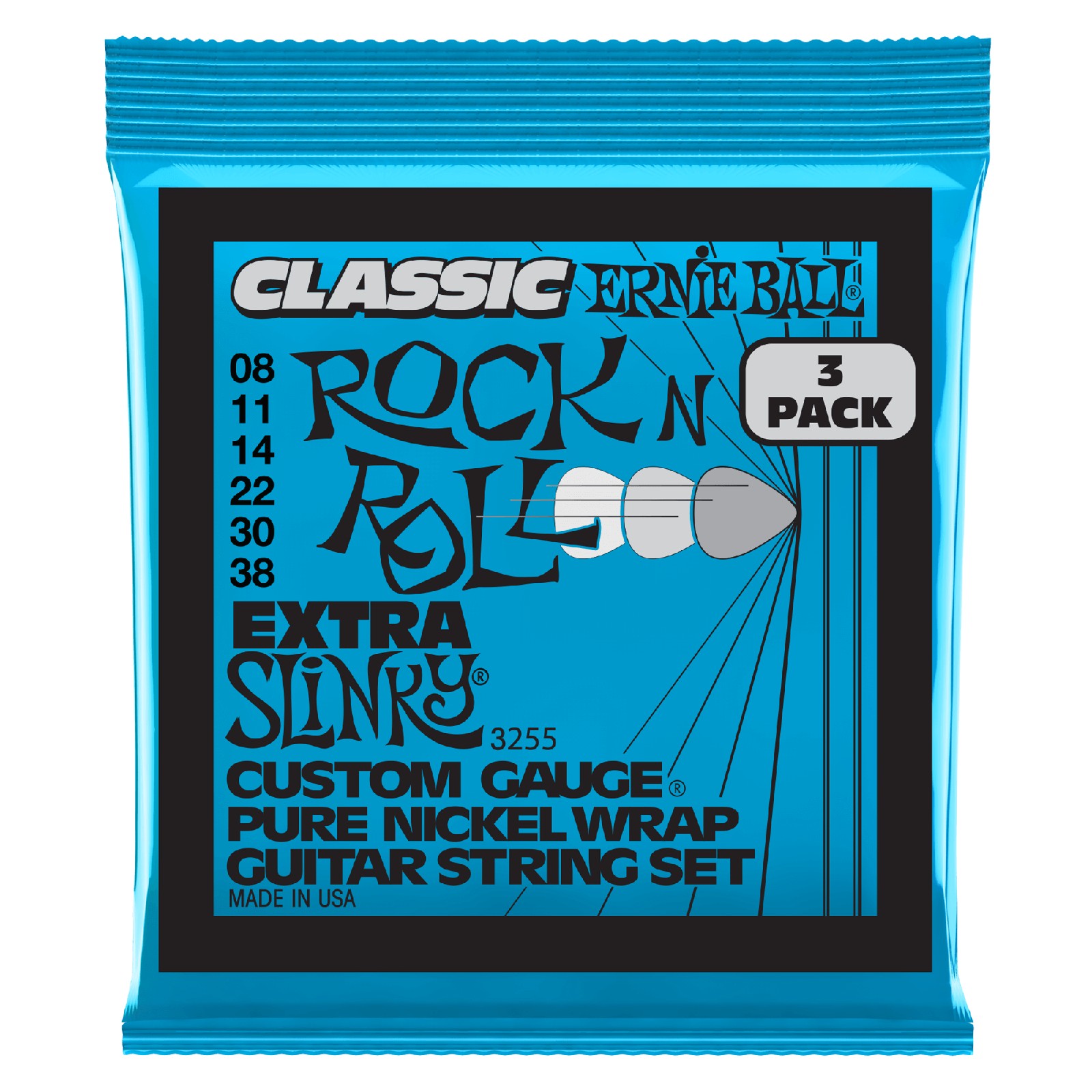 ERNIE BALL EB 3255 komplet strun do gitary elektrycznej