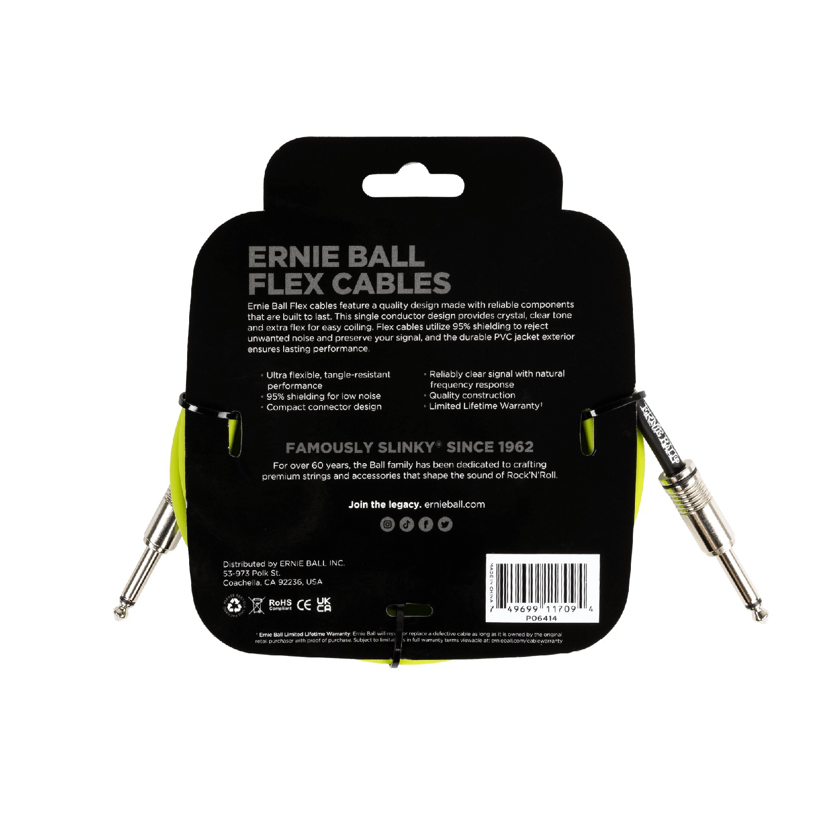 ERNIE BALL EB 6414 kabel instrumentalny