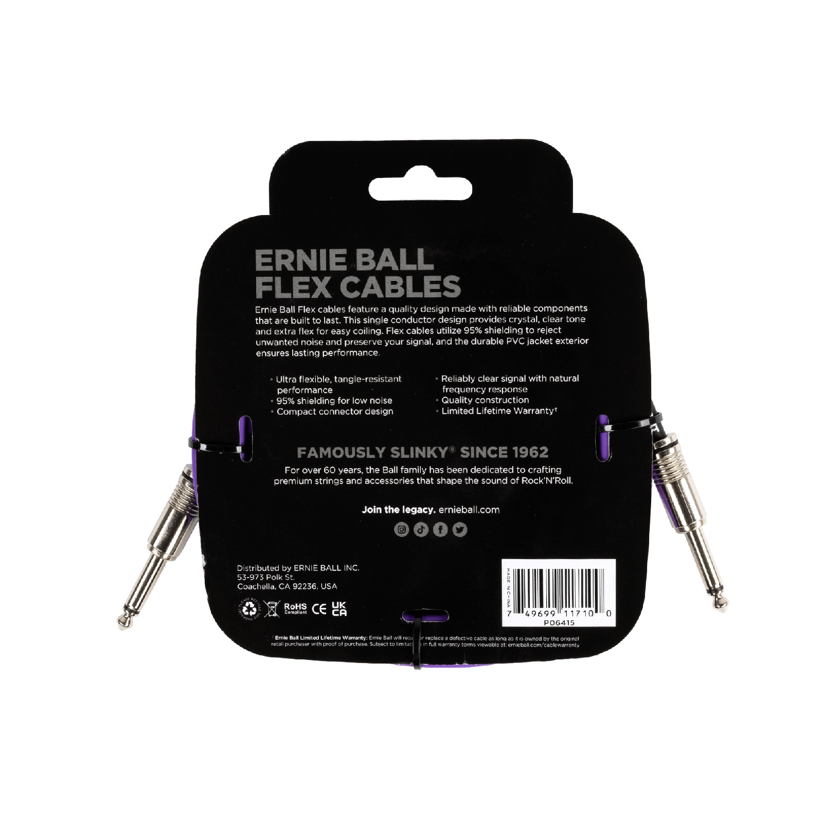 ERNIE BALL EB 6415 kabel instrumentalny