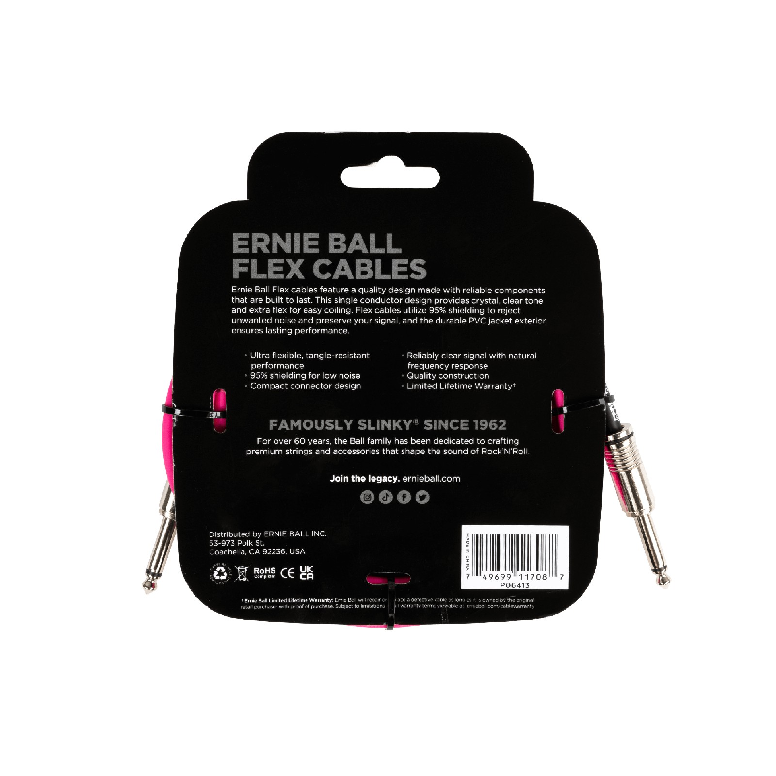 ERNIE BALL EB 6413 kabel instrumentalny