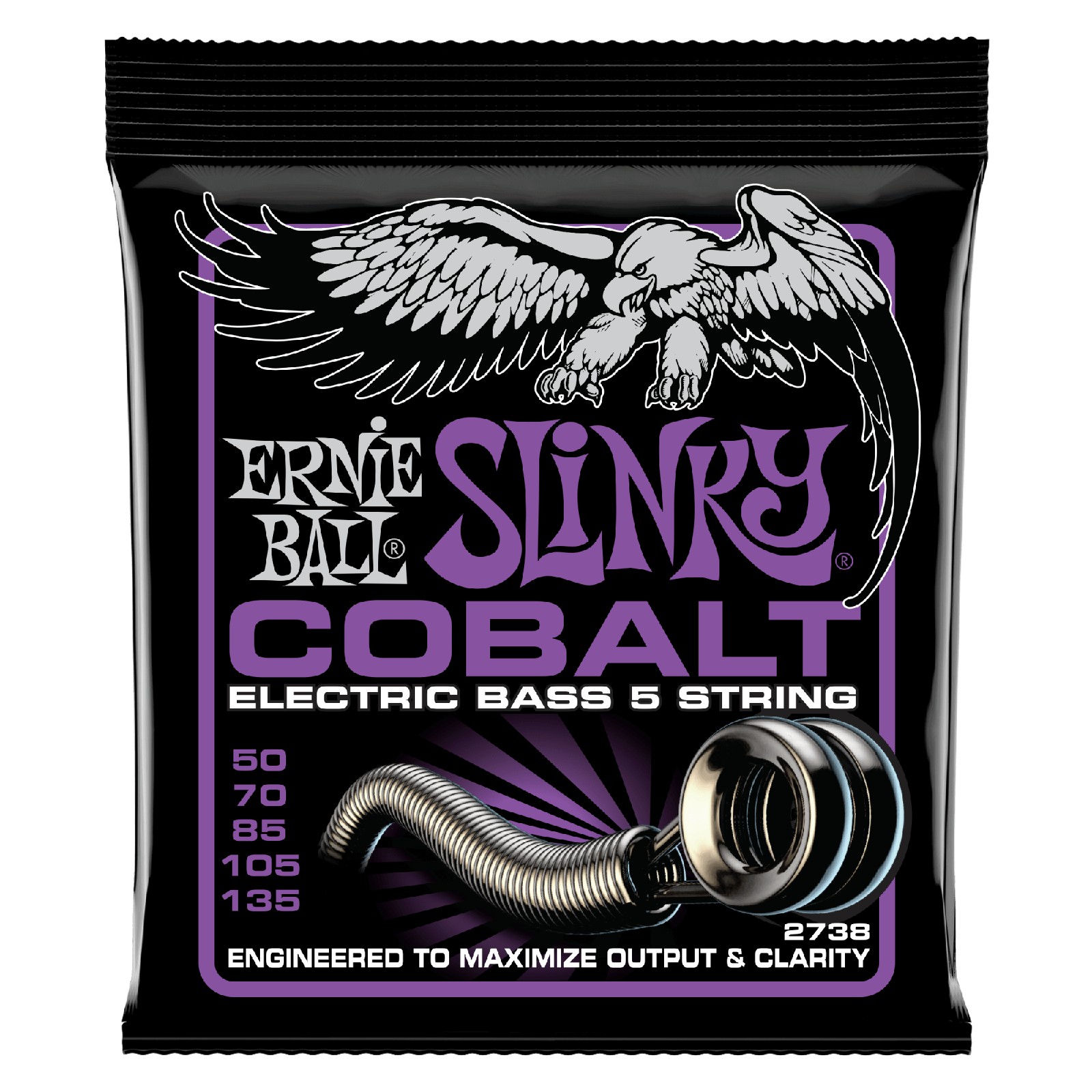 ERNIE BALL EB 2738 komplet strun do gitary basowej