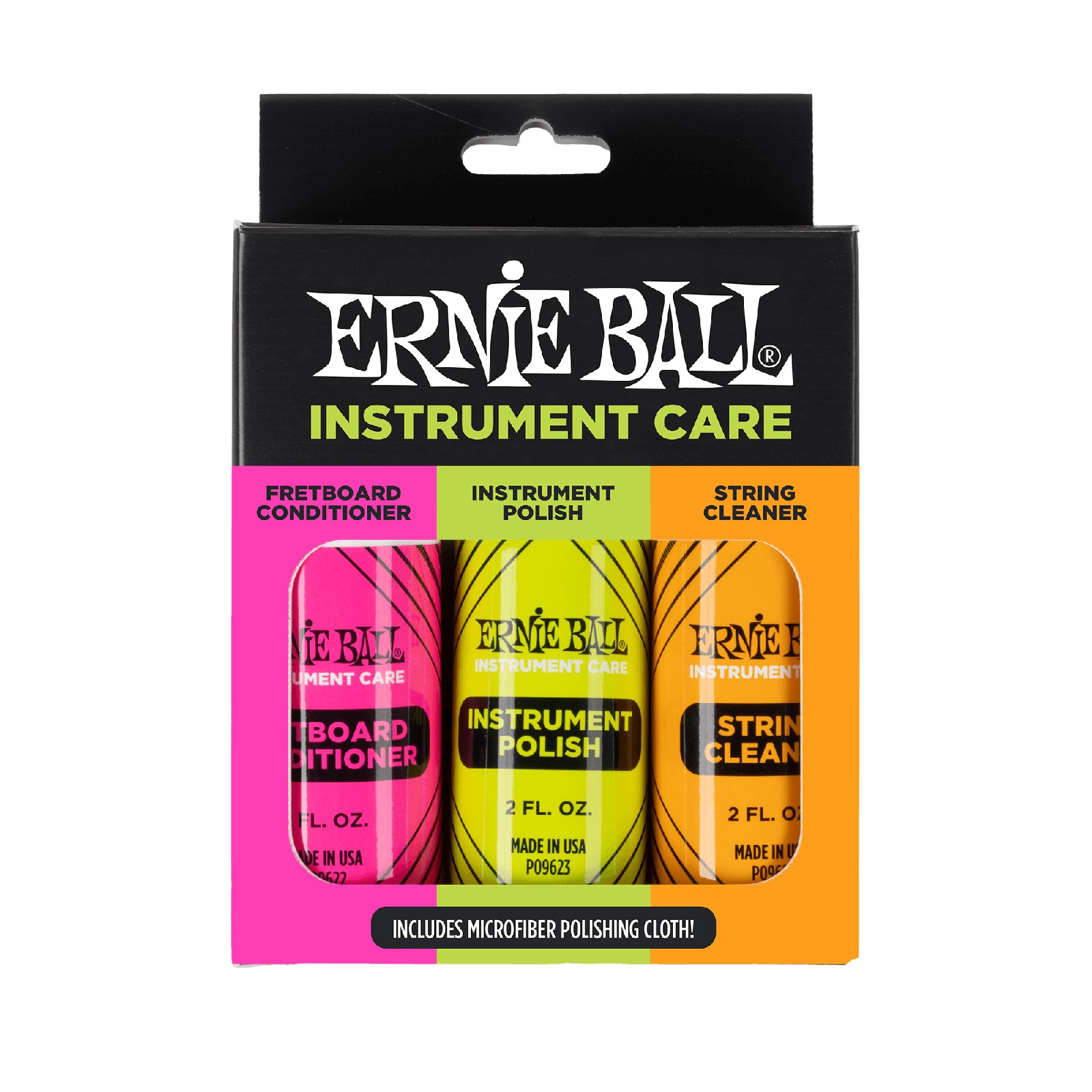 ERNIE BALL EB 4225 produkt do konserwacji gitary (zestaw szmatek nasączonych)