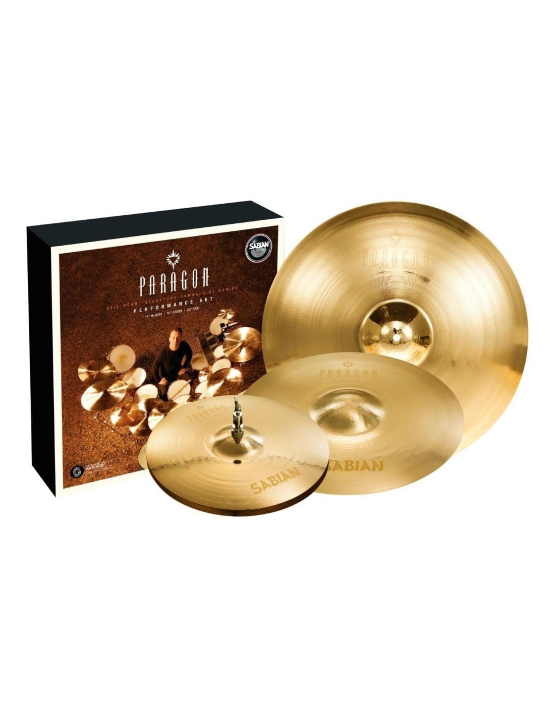 SABIAN NP 5005 (B) talerze w zestawie — zdjęcie poglądowe
