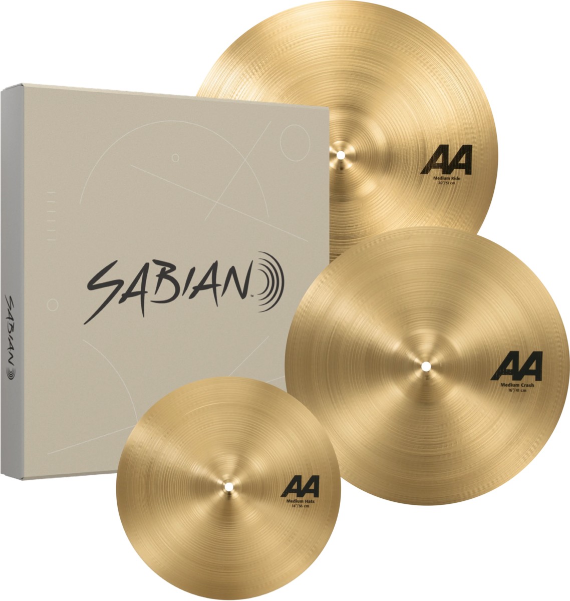 SABIAN 25005 talerze w zestawie