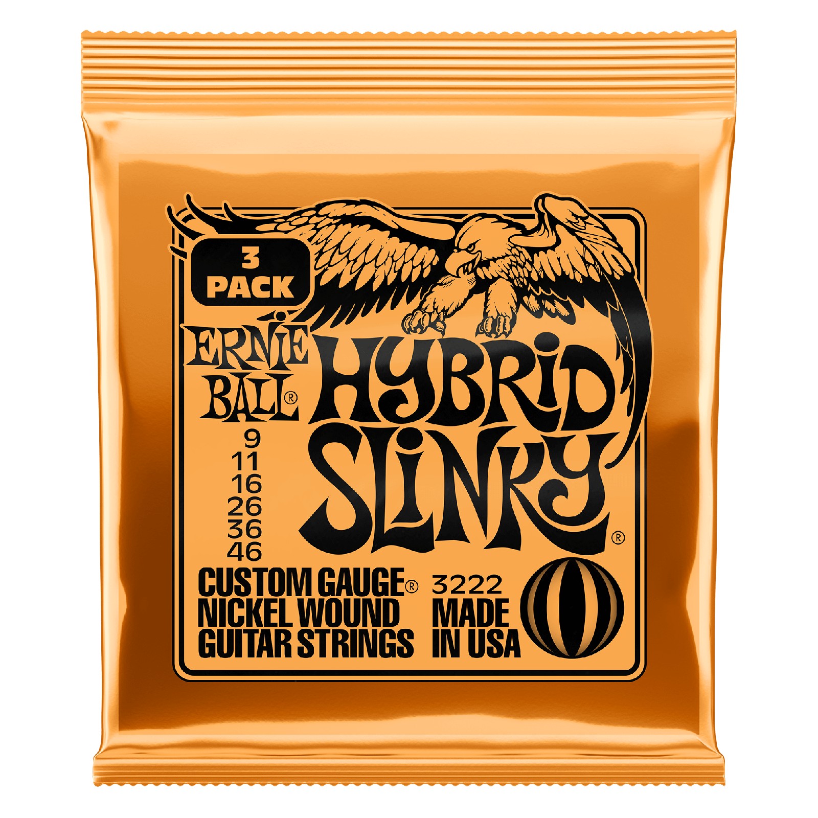 ERNIE BALL EB 3222 komplet strun do gitary elektrycznej