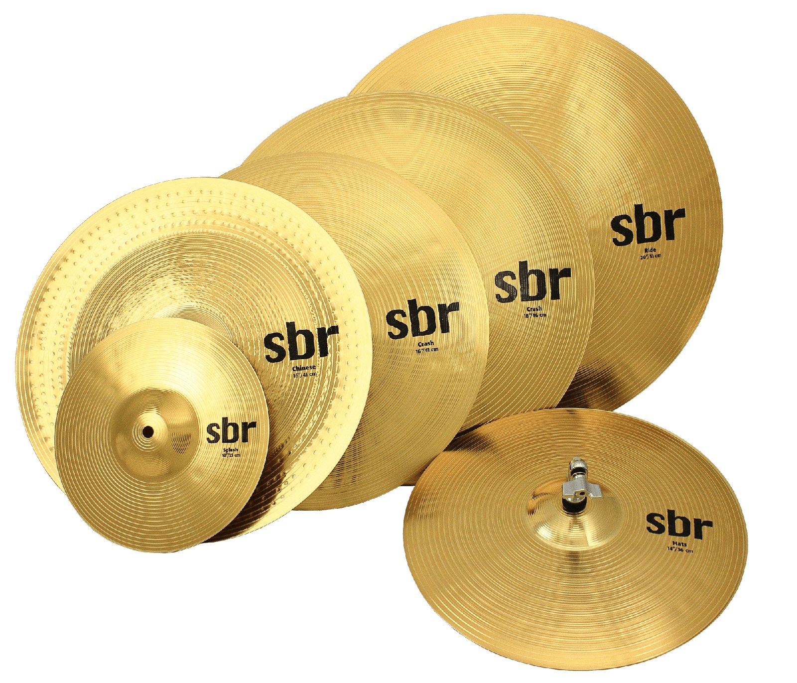 SABIAN SBR 5007 I talerze w zestawie