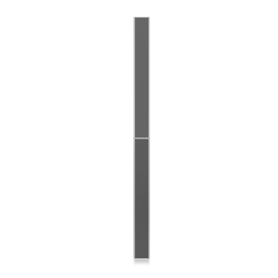 Tannoy QFLEX 16LS-WP Digitally Steerable Powered Column Array Loudspeaker with 16 Independently Controlled Drivers, Integrated DSP and BeamEngine GUI Control for Life Safety Installation Applications (Weather Pr