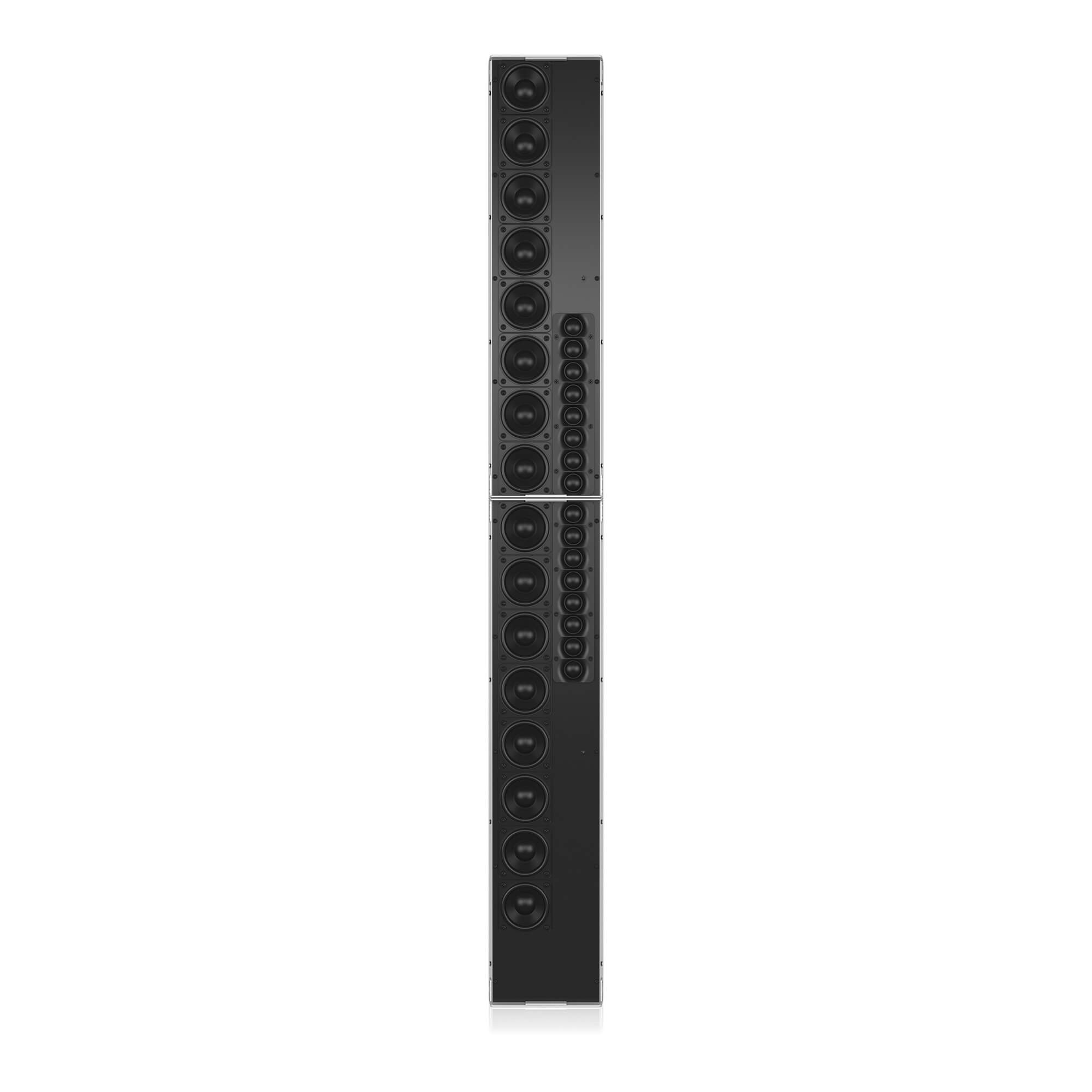 Tannoy QFLEX 32 Digitally Steerable Powered Column Array Loudspeaker with 32 Independently Controlled Drivers, Integrated DSP and BeamEngine GUI Control for Installation Applications