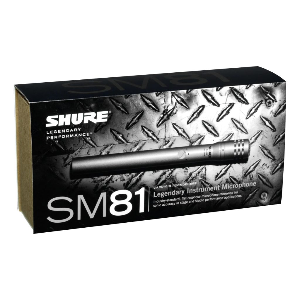 Shure SM81-LC - Mikrofon pojemnościowy, kardioidalny - do chórów, instrumentów