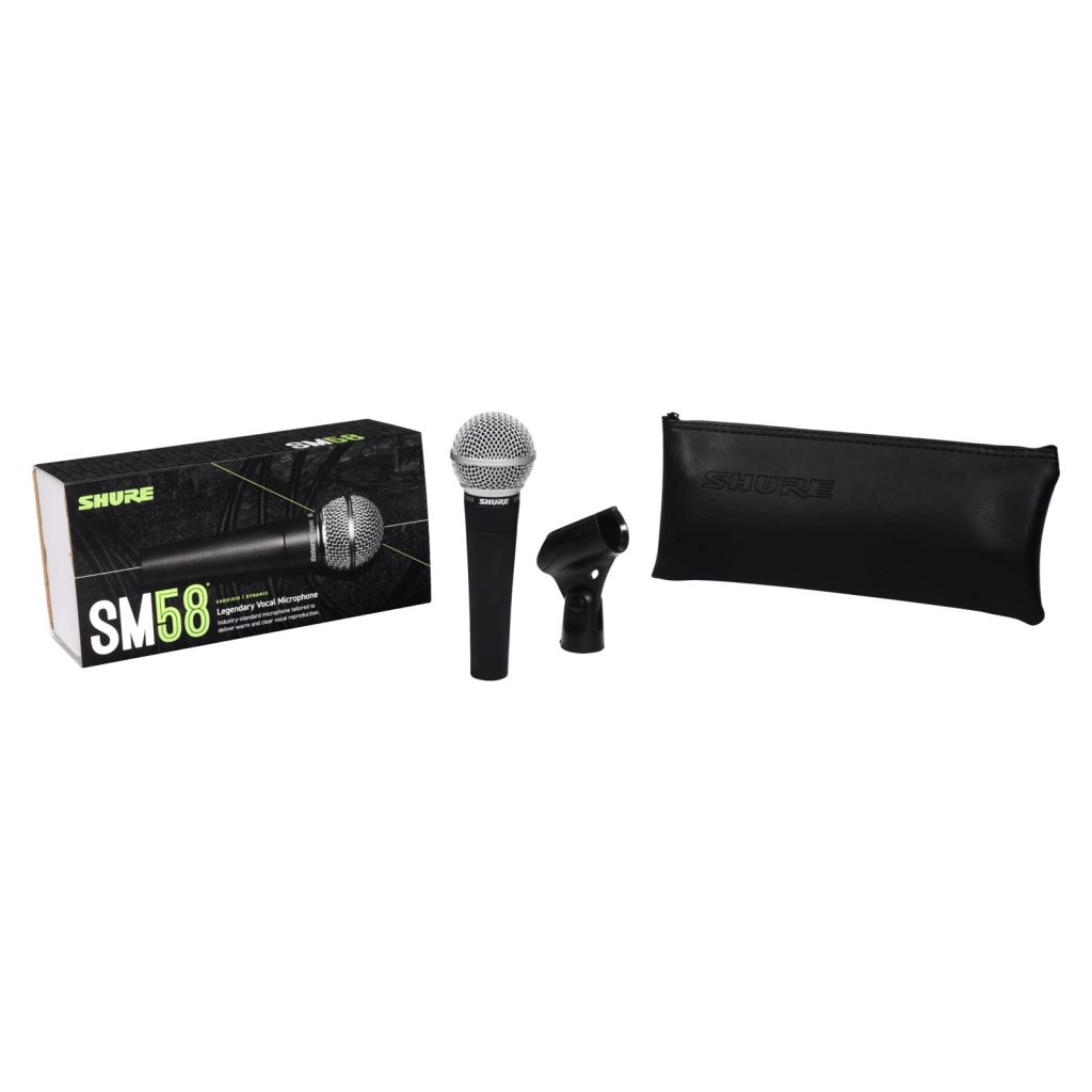 Shure SM58-LCE - Mikrofon dynamiczny, kardioidalny, wokalny