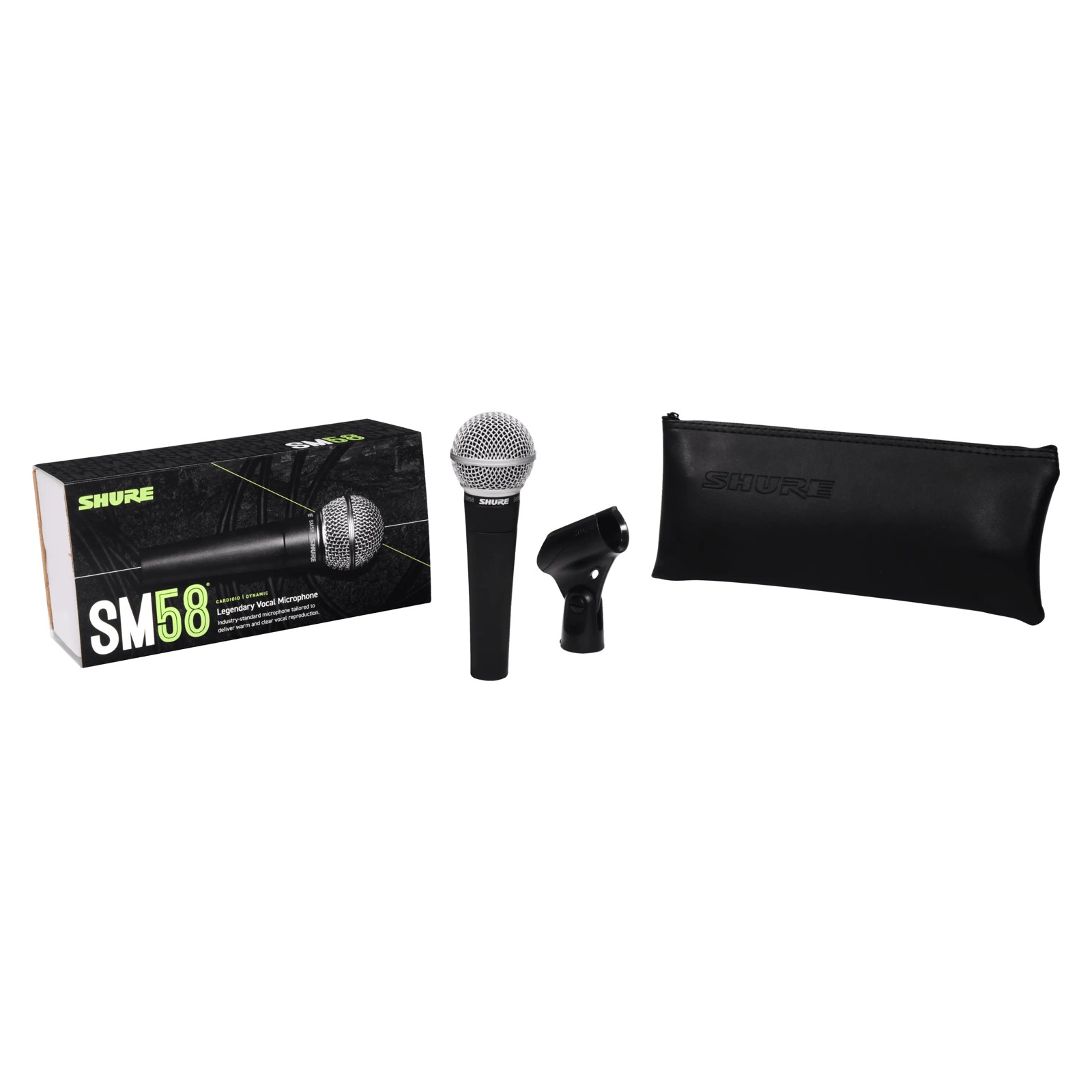 Shure SM58-LCE - Mikrofon dynamiczny, kardioidalny, wokalny