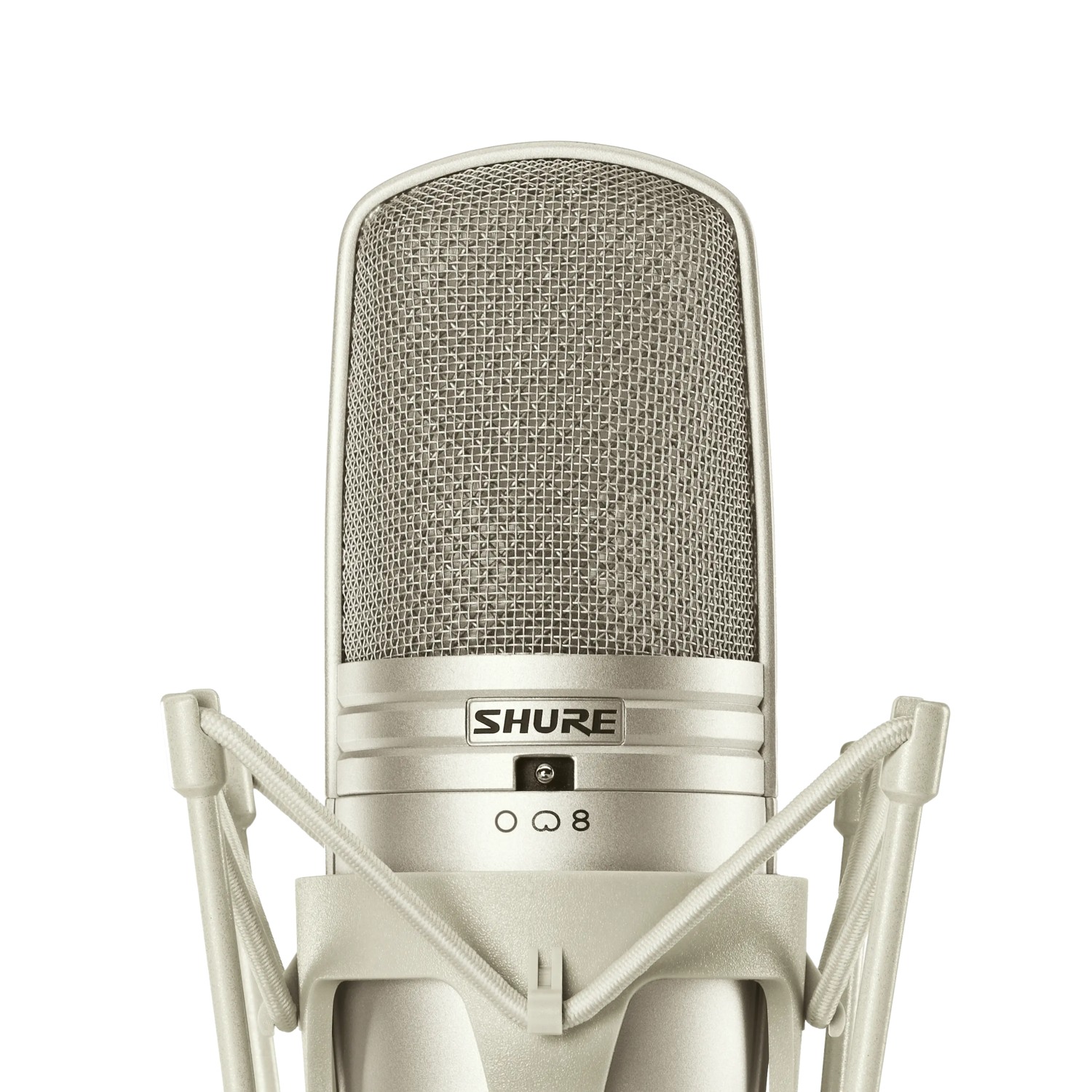 Shure KSM44A/SL - Mikrofon studyjny, pojemnościowy, dwumembranowy z koszykiem, 3 charakterystyki
