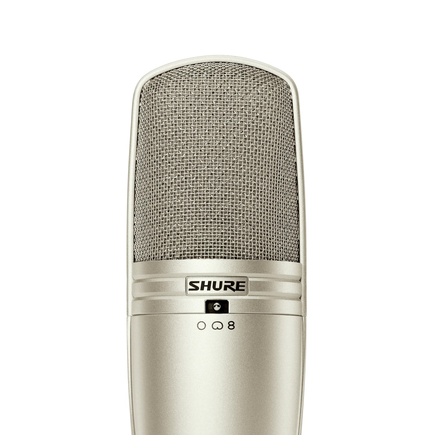 Shure KSM44A/SL - Mikrofon studyjny, pojemnościowy, dwumembranowy z koszykiem, 3 charakterystyki