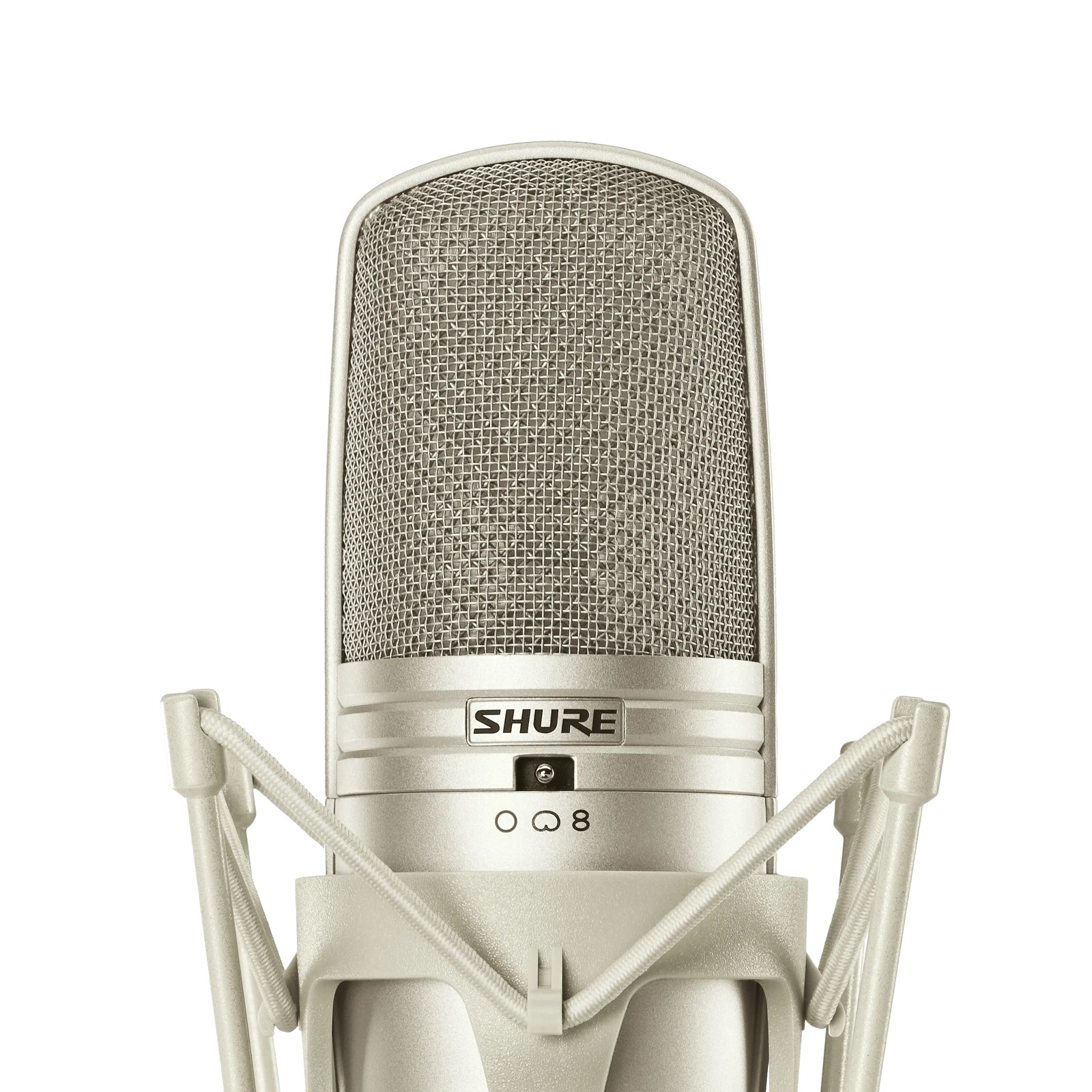 Shure KSM44A/SL - Mikrofon studyjny, pojemnościowy, dwumembranowy z koszykiem, 3 charakterystyki kierun...