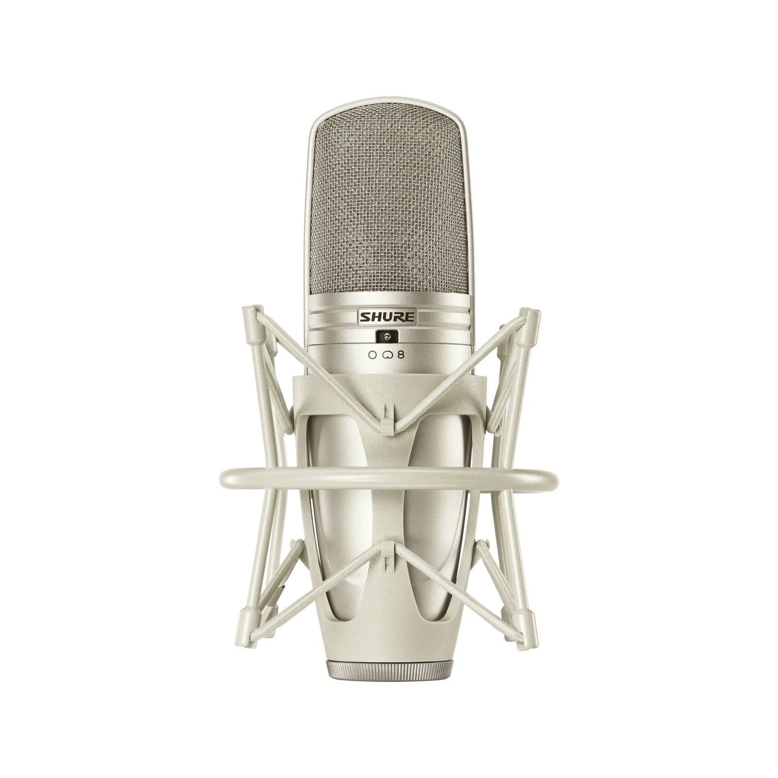 Shure KSM44A/SL - Mikrofon studyjny, pojemnościowy, dwumembranowy z koszykiem, 3 charakterystyki kierun...