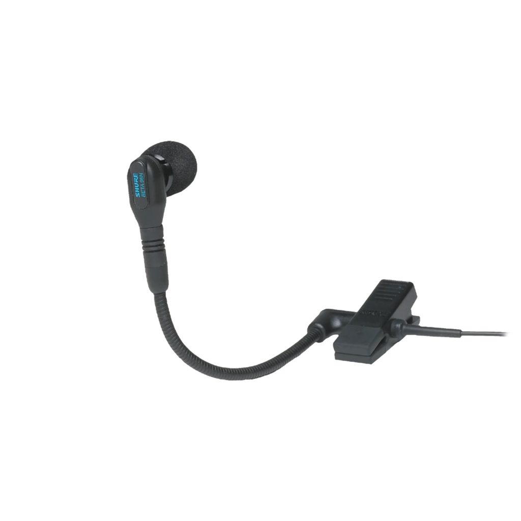 Shure BETA98H/C - Mikrofon kardioidalny, pojemnościowy, miniaturowy z uchwytem do instrumentów dętych