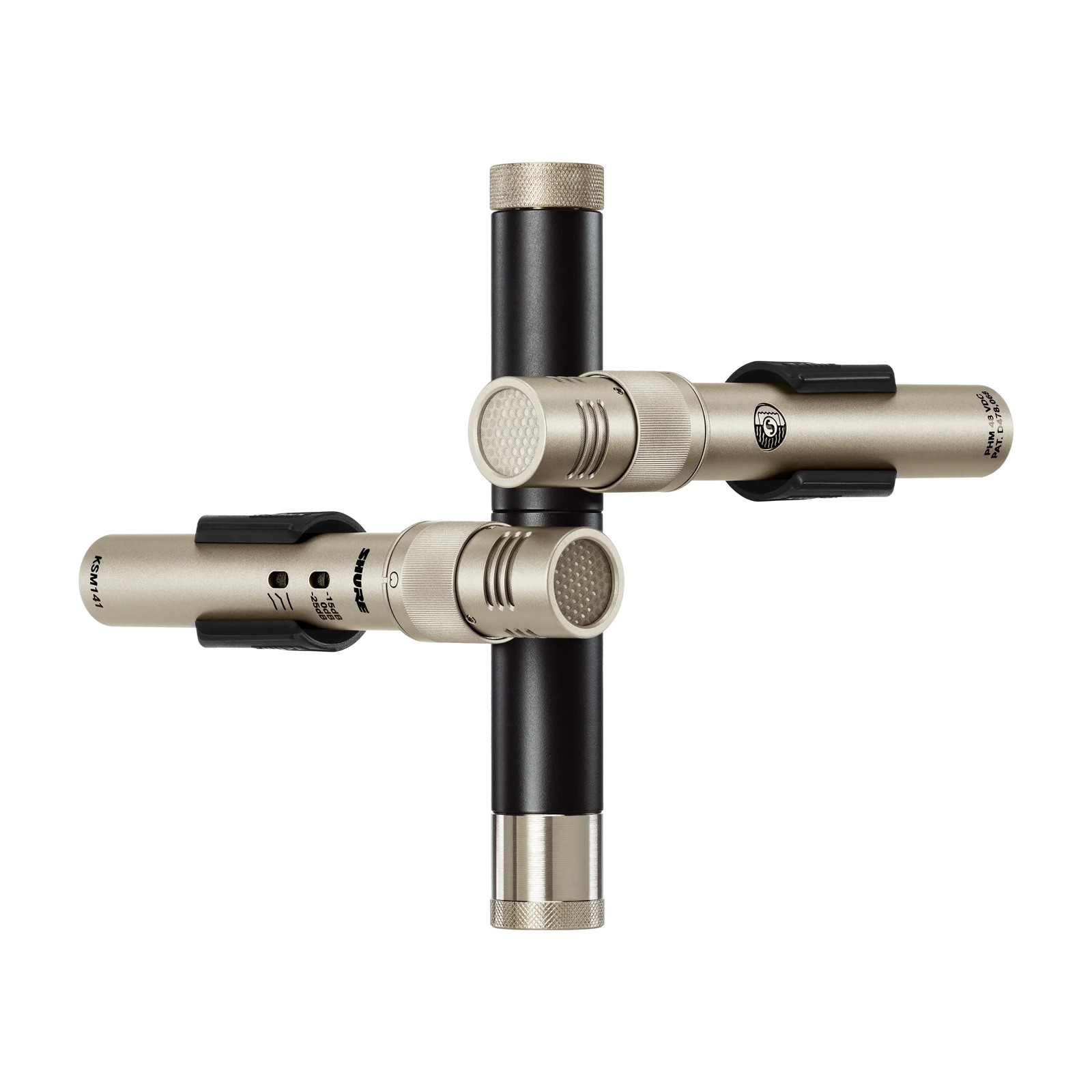 Shure KSM141/SL STEREO - Zestaw parowany dwóch mikrofonów pojemnościowych KSM141/SL