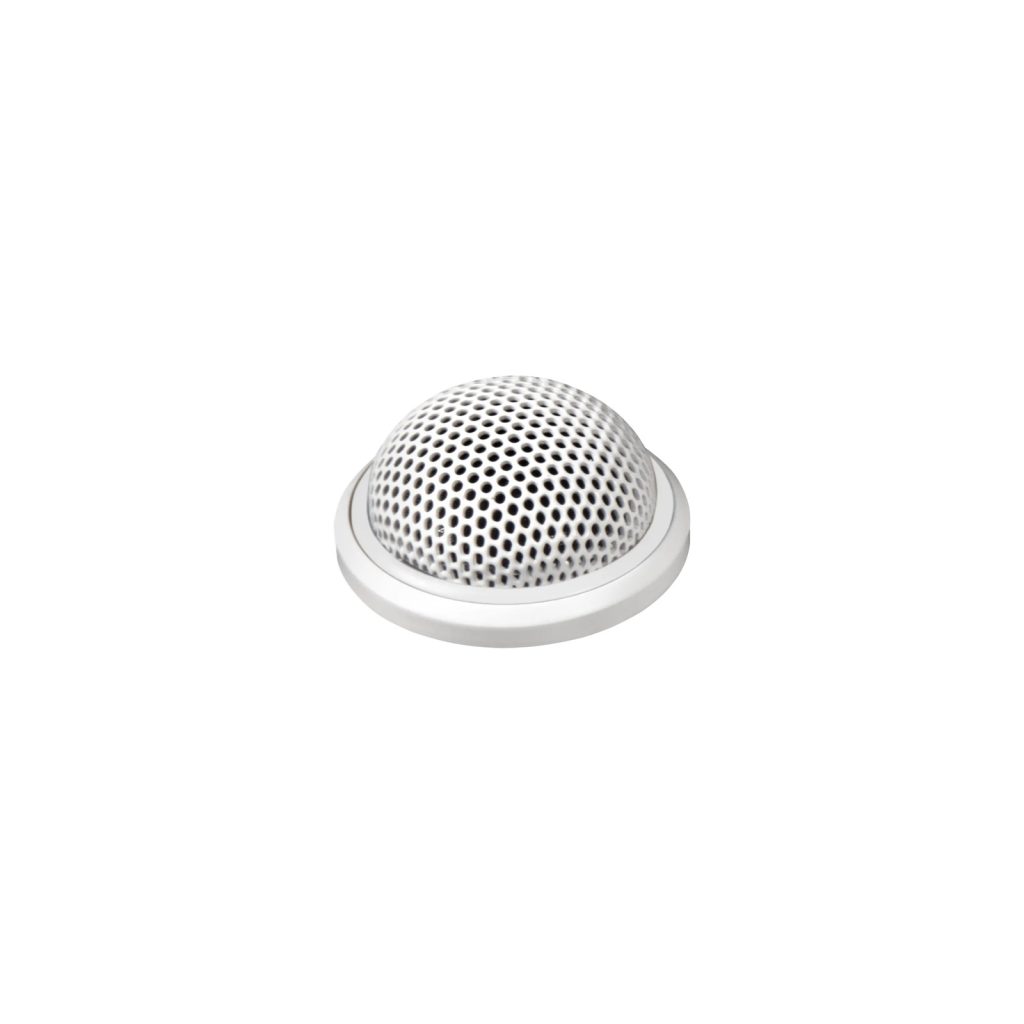 Shure MX395W/O - Miniaturowy mikrofon powierzchniowy, dookólny, 3-pin XLR, biały