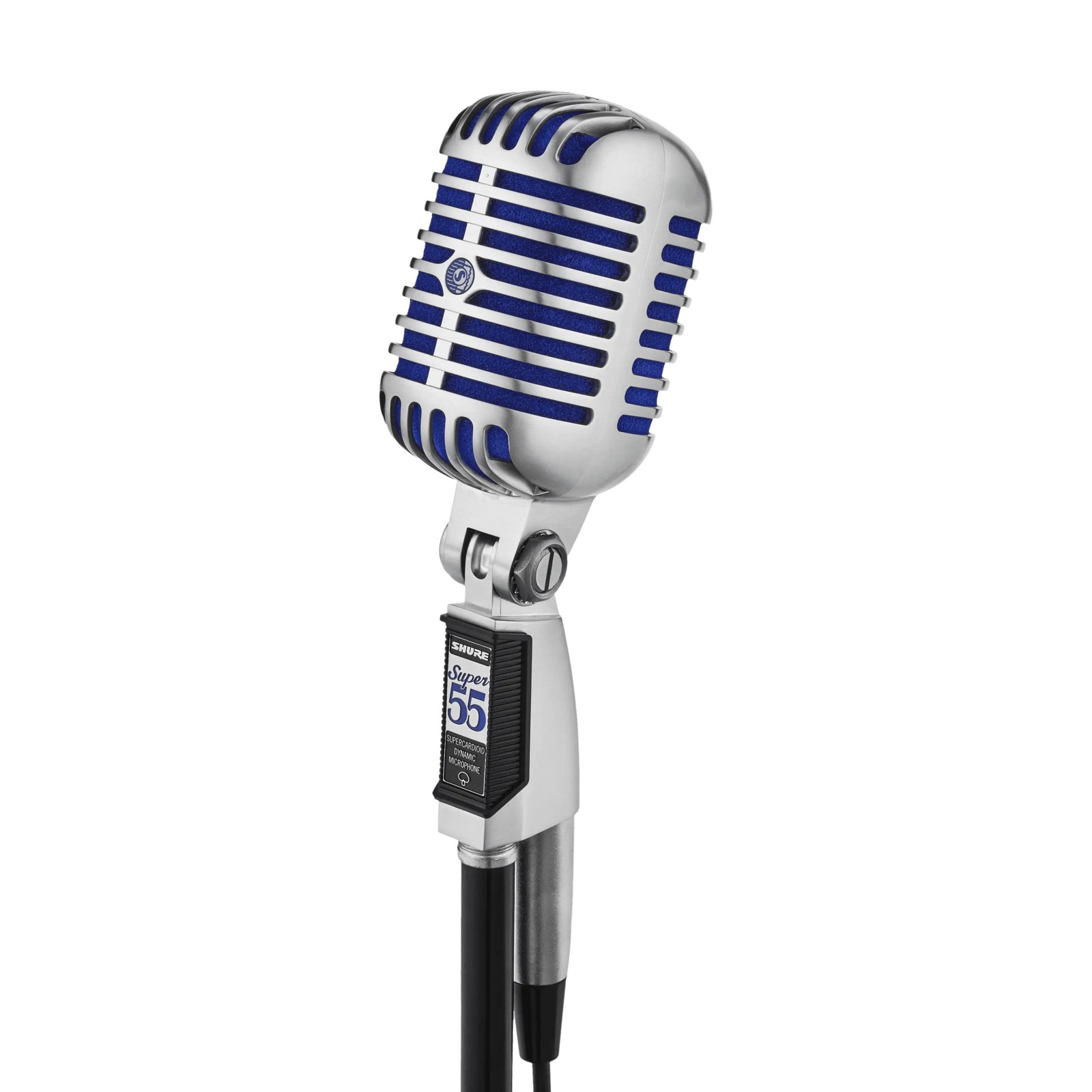 Shure SUPER 55 - Mikrofon dynamiczny, superkardioidalny, model klasyczny "Elvis" - delux