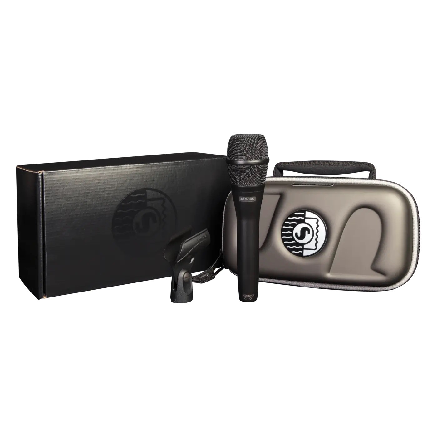 Shure KSM9HS - Mikrofon wokalowy, pojemnościowy, 2-membranowy, przełączana charakterystyka, kolor czarny